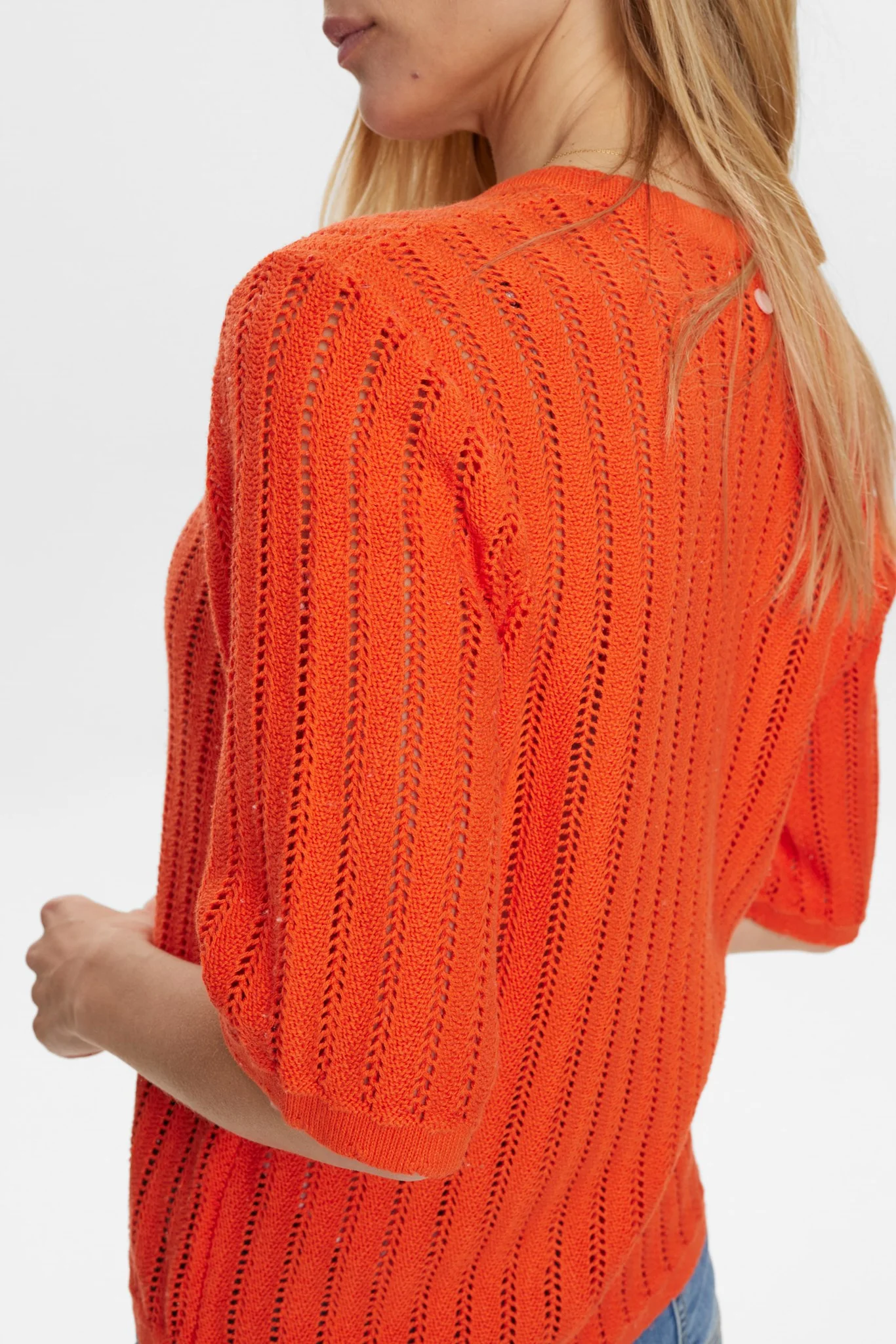 NUPOELLE SS PULLOVER - Cherry Tomato - Image 5