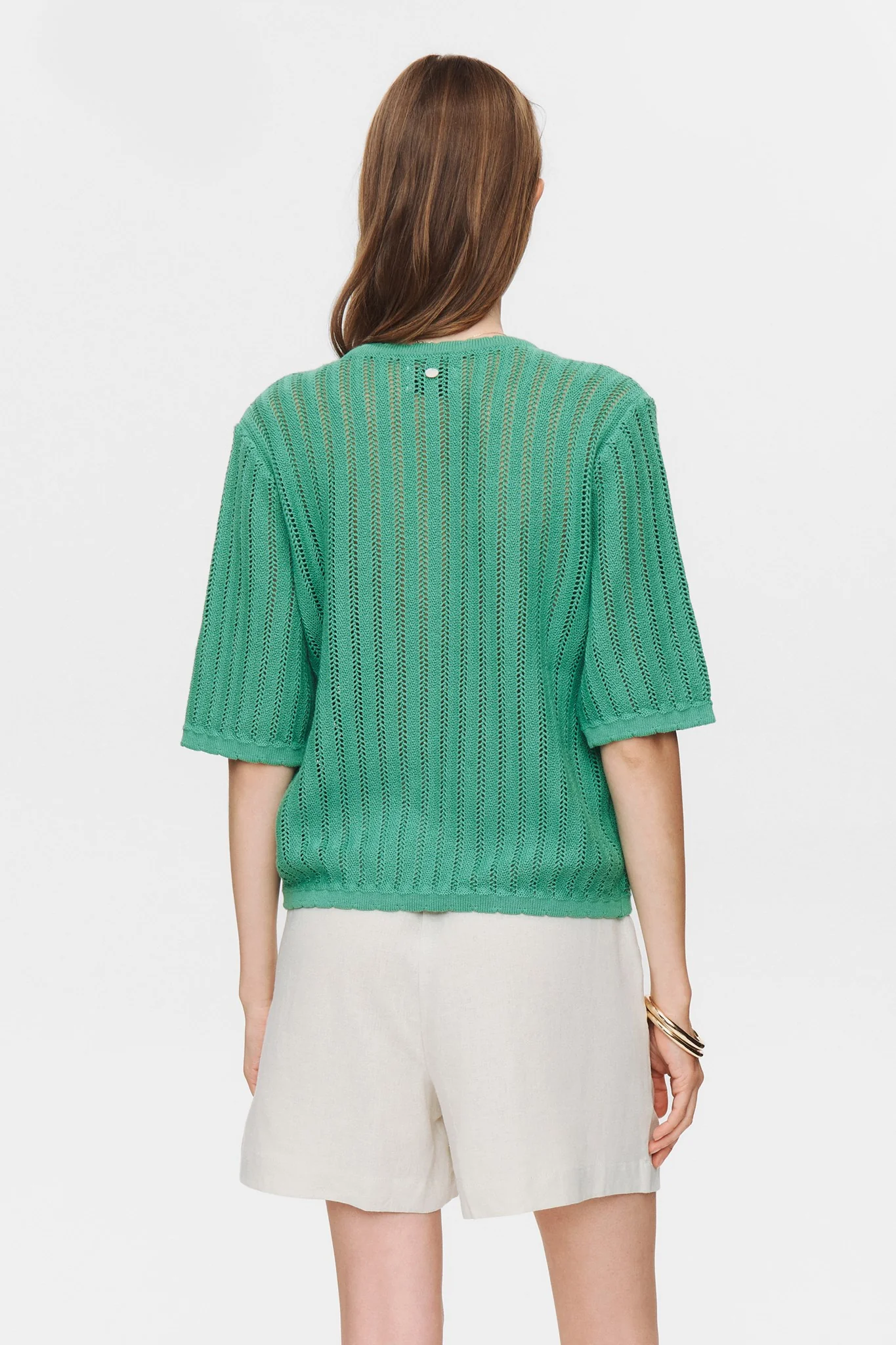 NUPOELLE SS PULLOVER - Green Spruce - Image 2