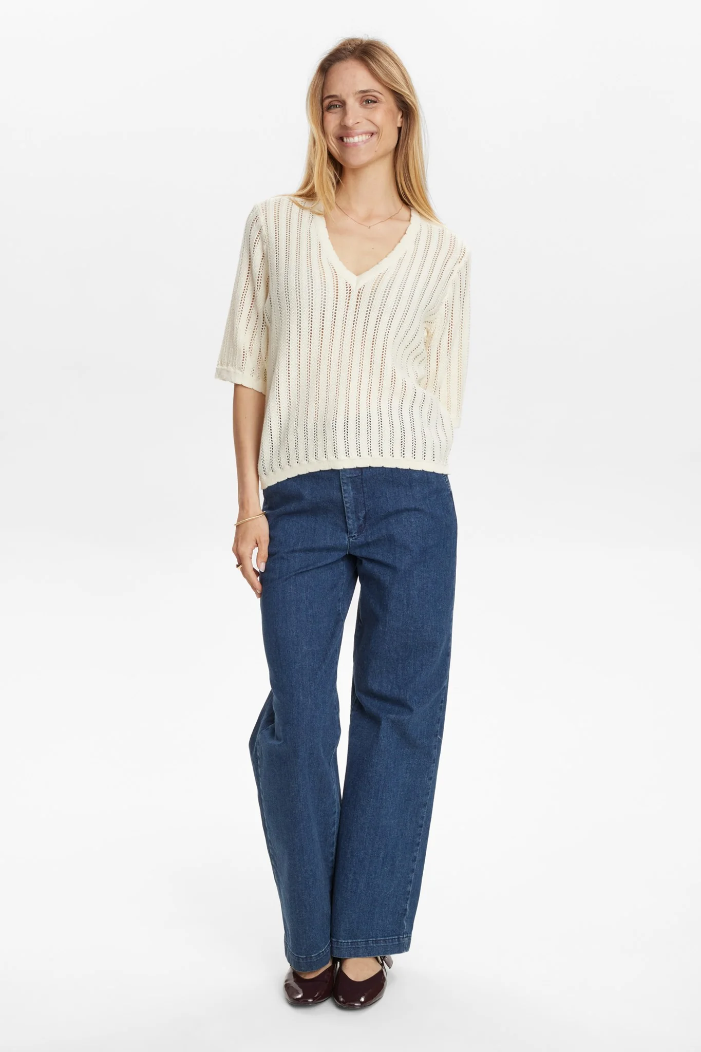 NUPOELLE SS PULLOVER - Pristine - Image 3