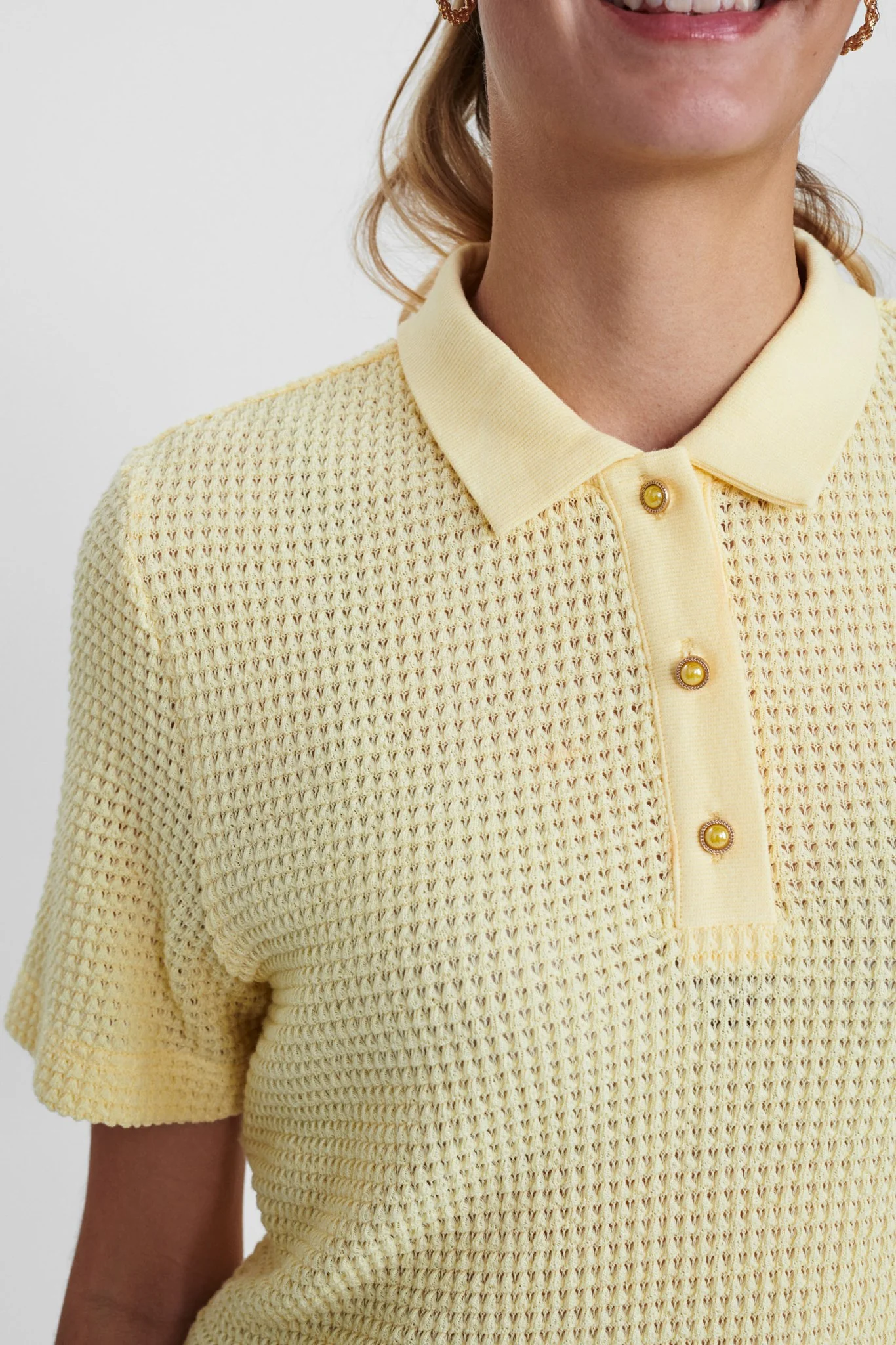 NUPOLO SHIRT  - Popcorn - Image 4