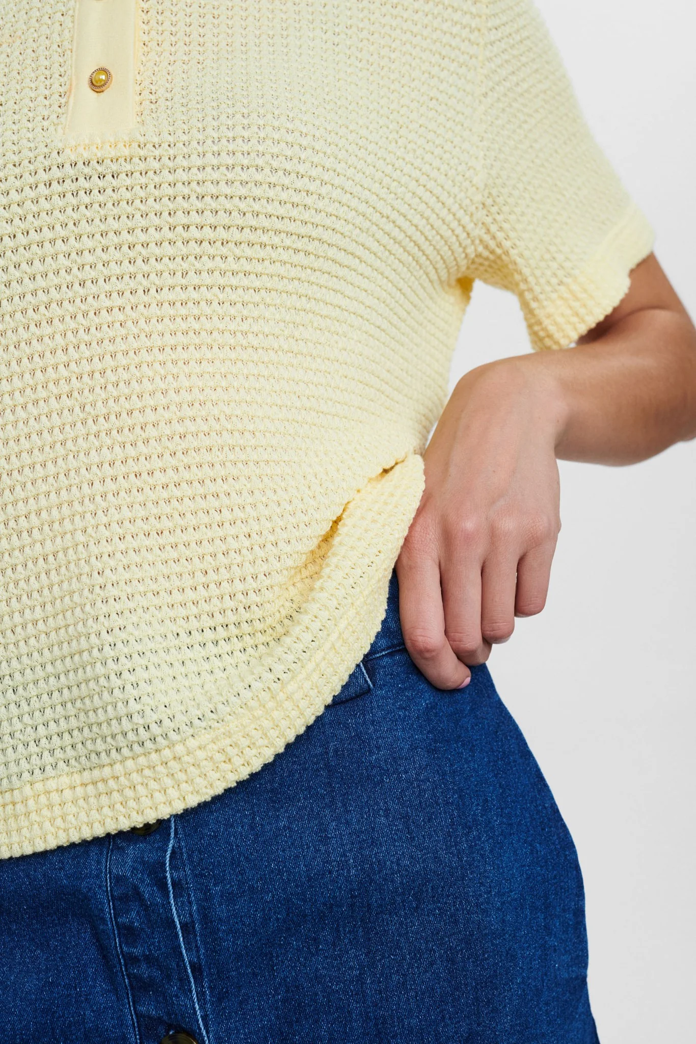 NUPOLO SHIRT  - Popcorn - Image 5