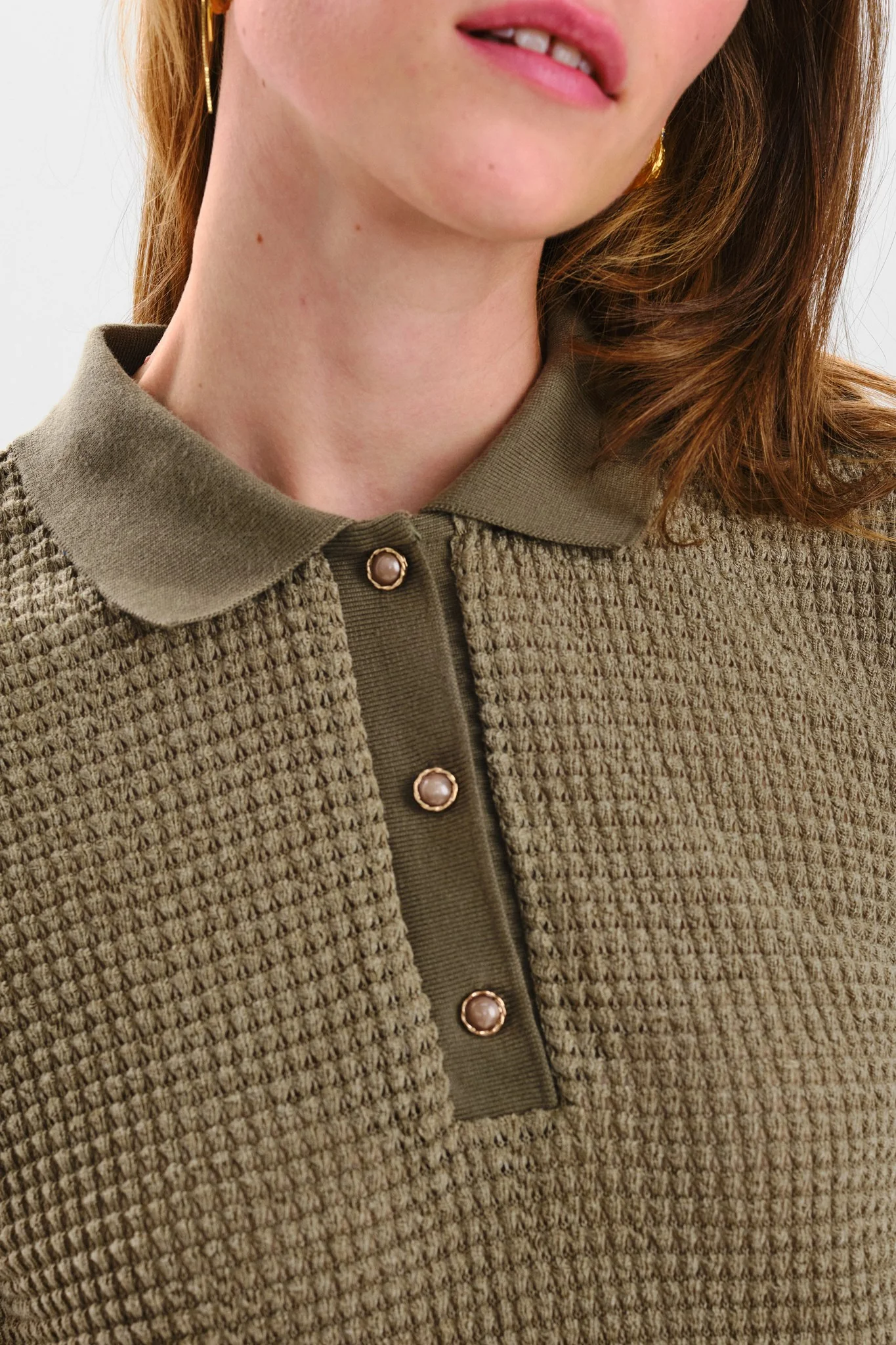 NUPOLO TEE L/S - Deep Lichen Green - Image 4