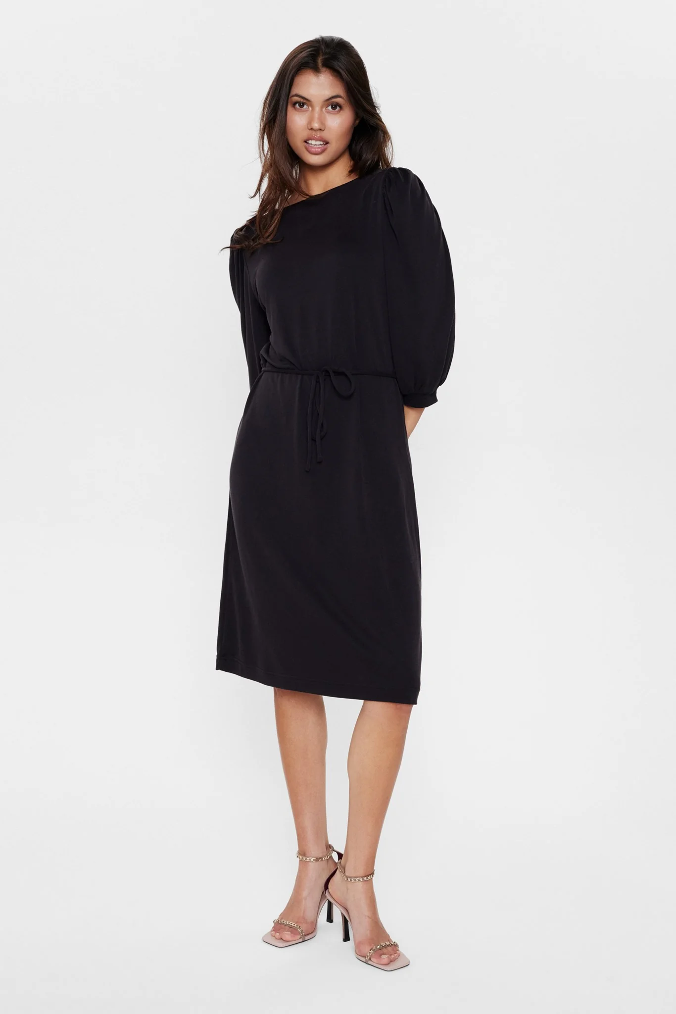 NUPORTIA DRESS - Caviar - Image 3