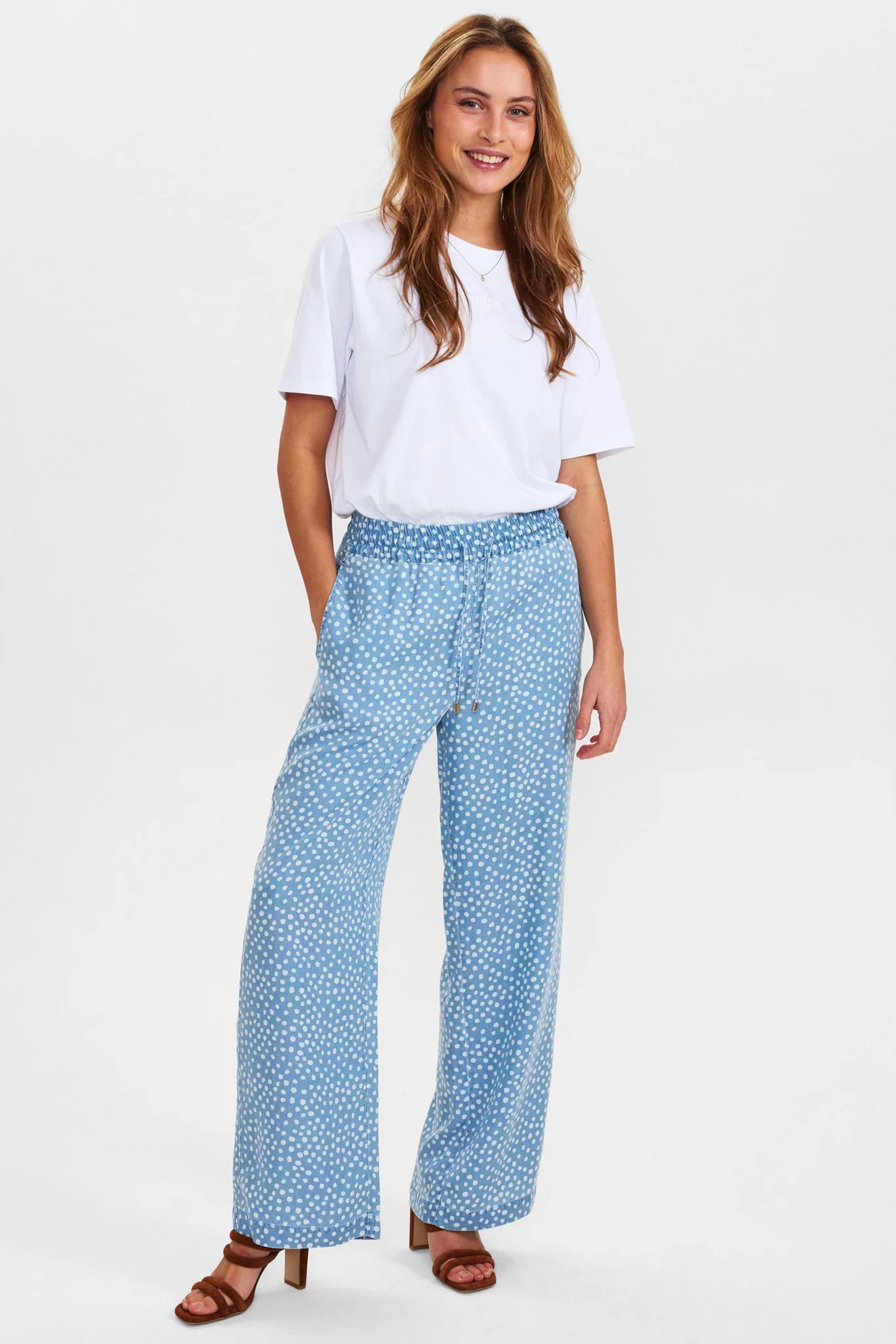 NUPOULINA PANT - Medium Blue Denim - Image 3