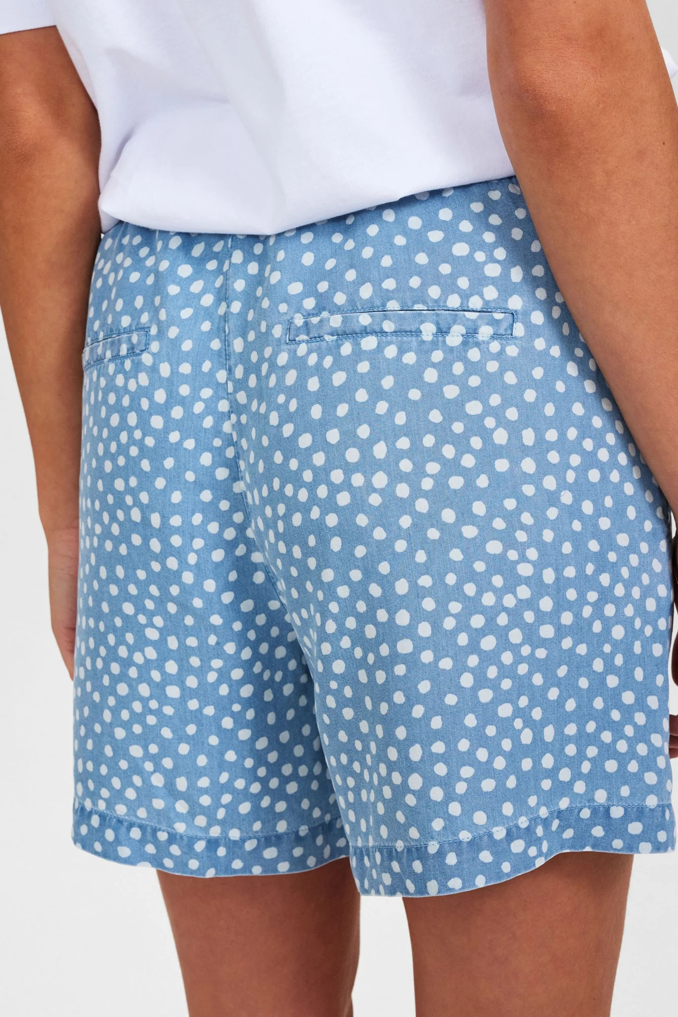 NUPOULINA SHORTS - Medium Blue Denim - Image 5