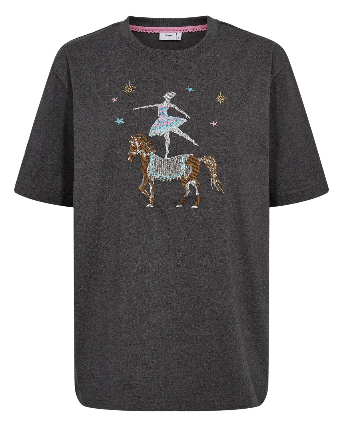 NUPRIMA OVERSIZE T-SHIRT - Dark grey melange - Image 6
