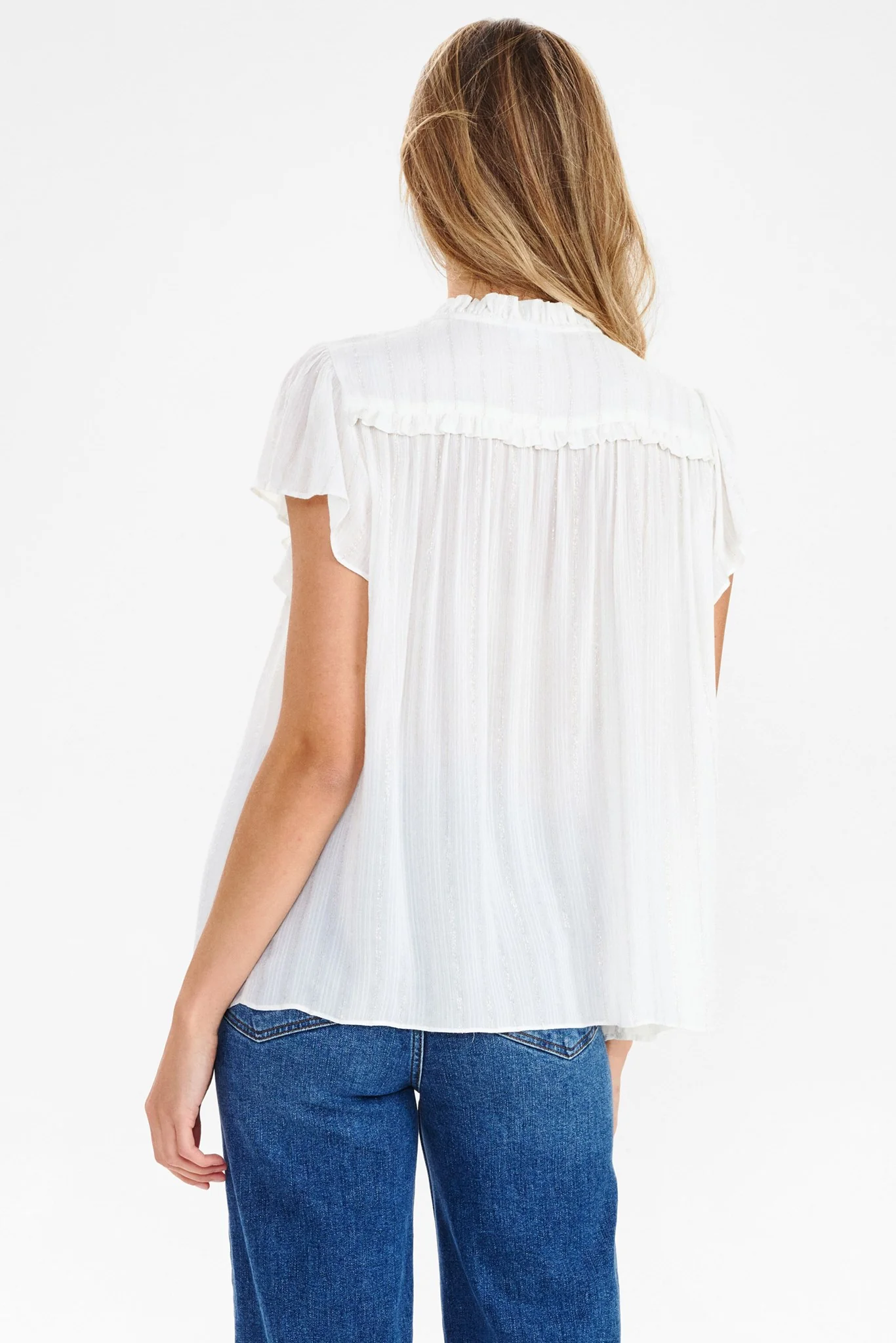 NUPRIMULA BLOUSE - Cloud Dancer - Image 2