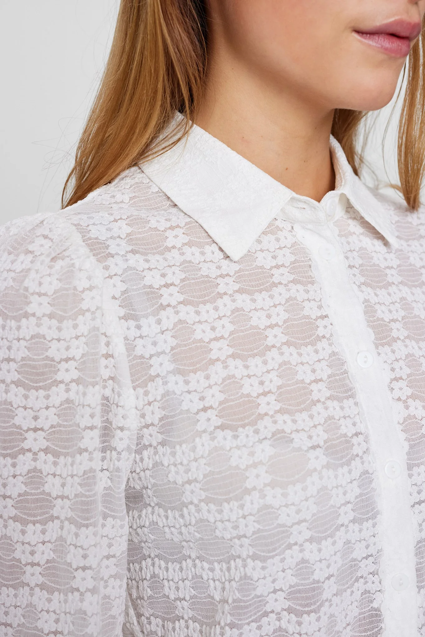 NURENE SHIRT - Cloud Dancer - Image 4
