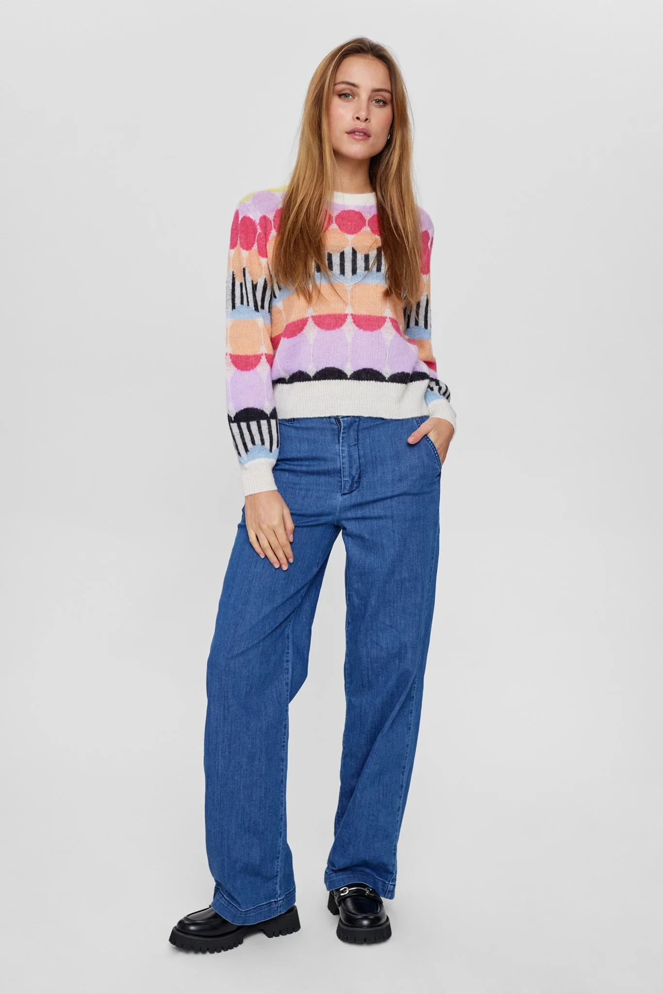 NURIETTA PULLOVER - Cantaloupe - Image 3