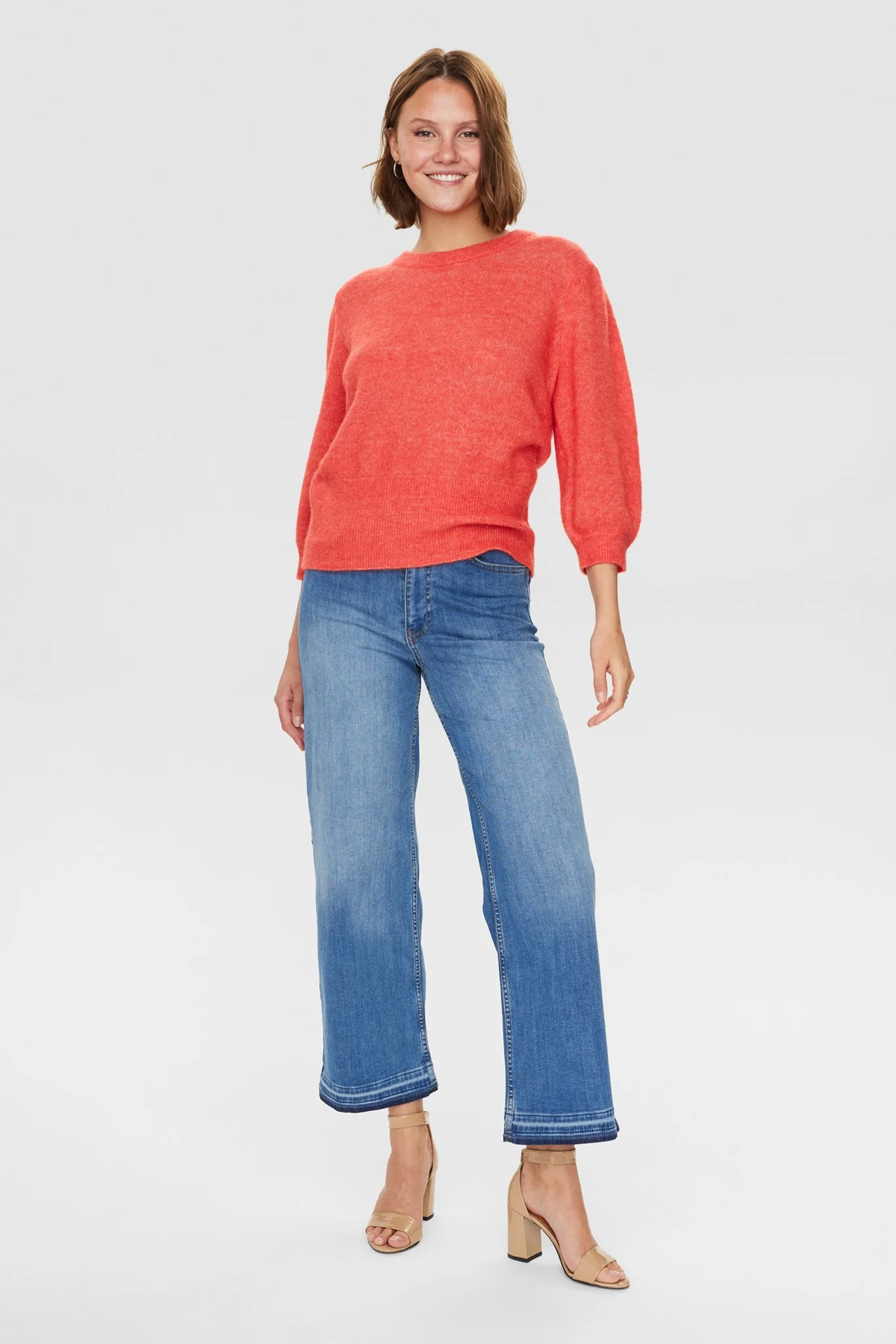 NURIETTA SS PULLOVER - Cayenne - Image 3