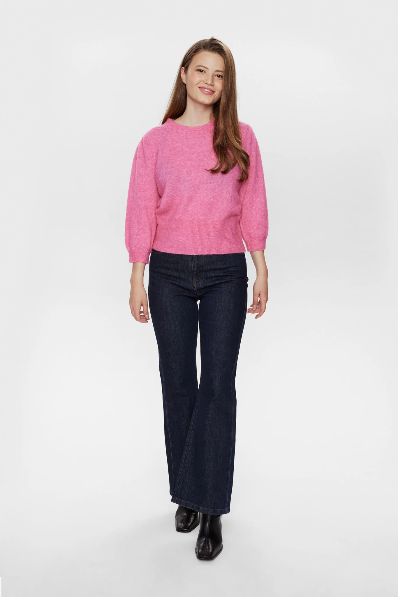 NURIETTA SS PULLOVER - Pink Cosmos - Image 3
