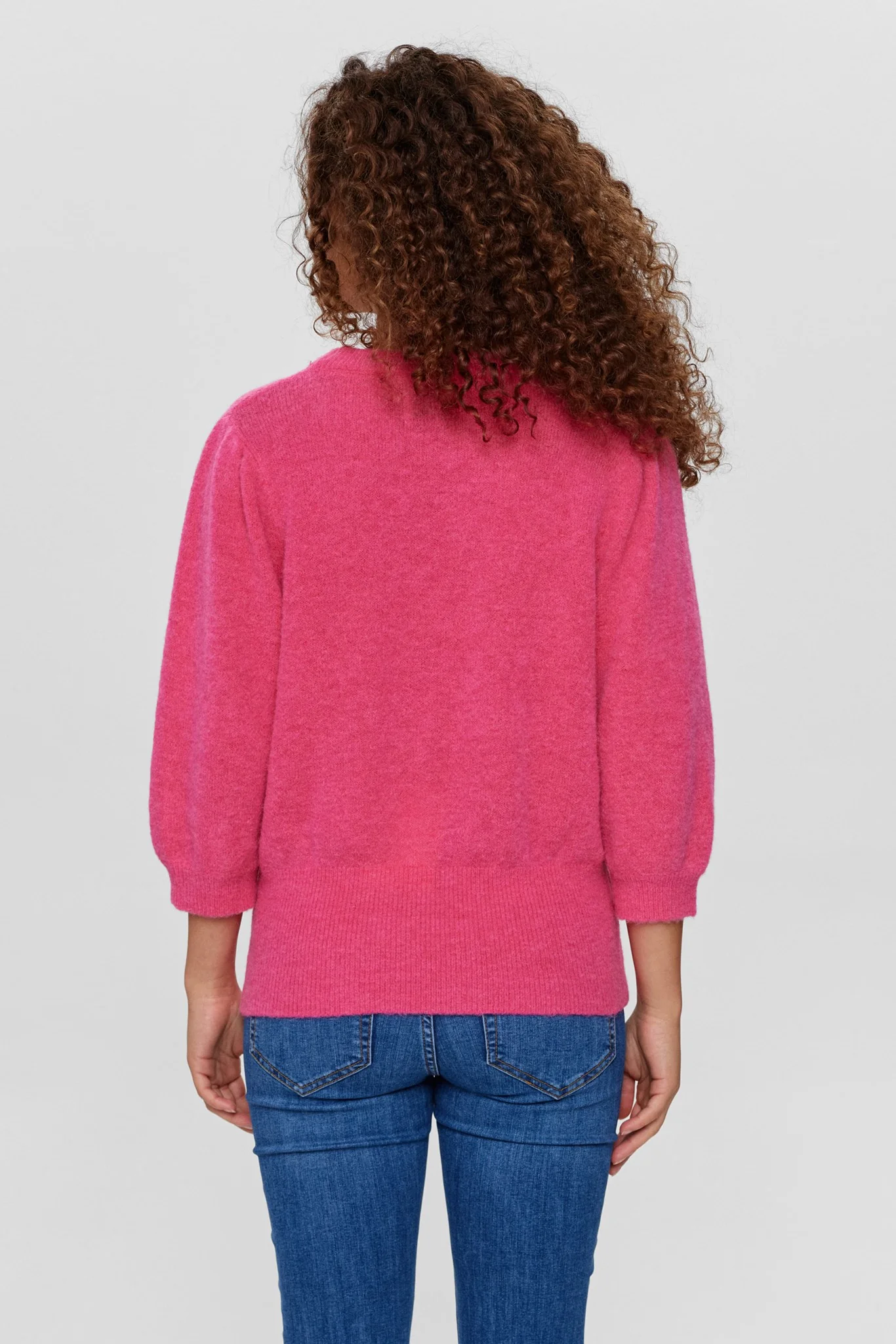 NURIETTA SS PULLOVER - Raspberry Sorbet - Image 2