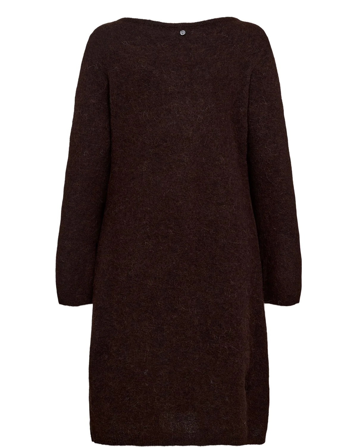 NURIETTE BOATNECK DRESS - Black Coffee - Image 8