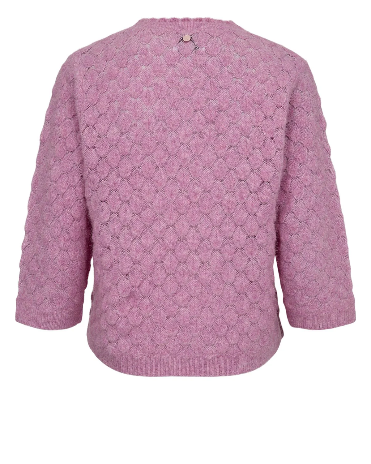NURIETTE LEAF POINTELLE PULLOVER - LILAC SACHET - Image 7