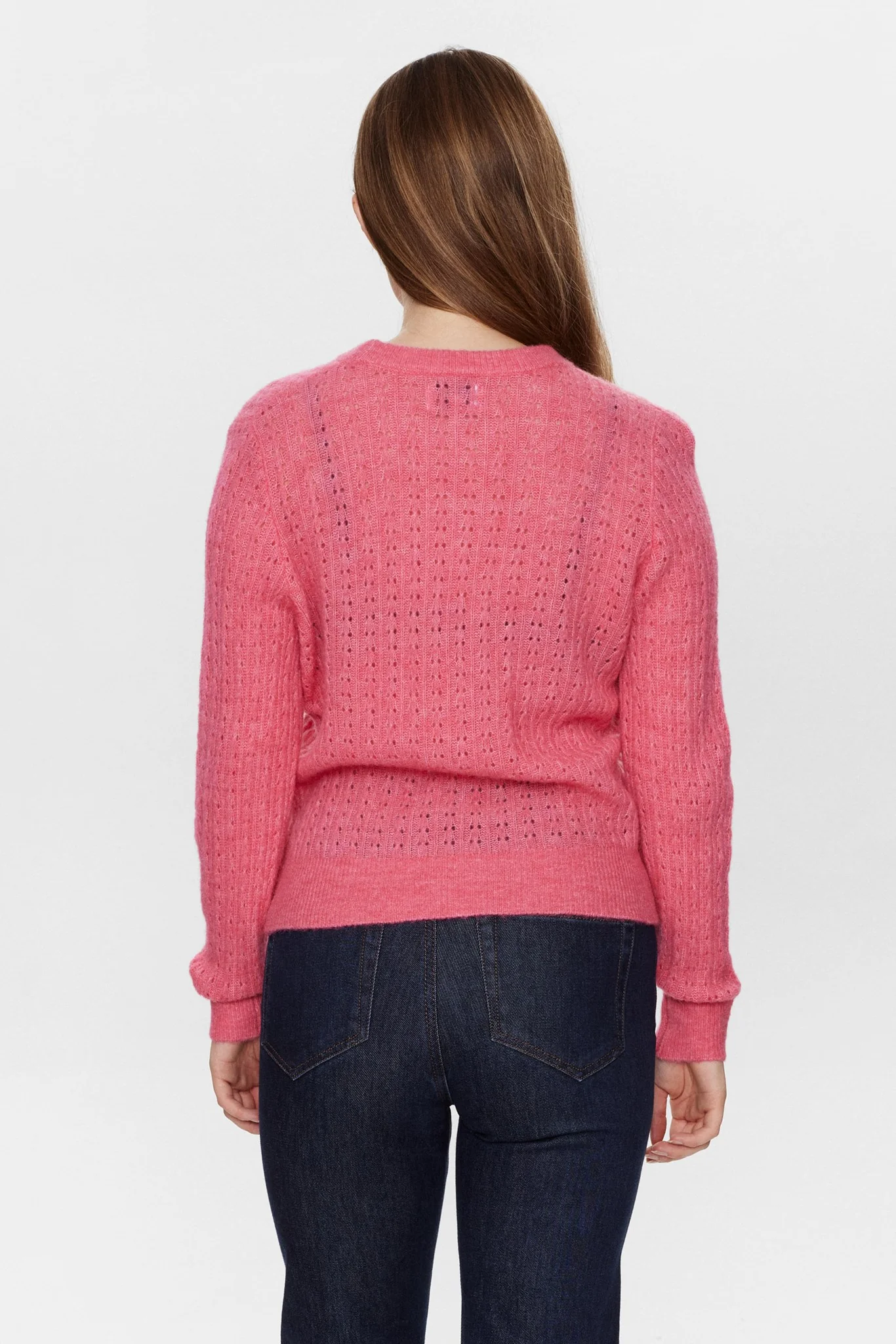 NURIETTE POINTELLE PULLOVER - Camellia Rose - Image 2