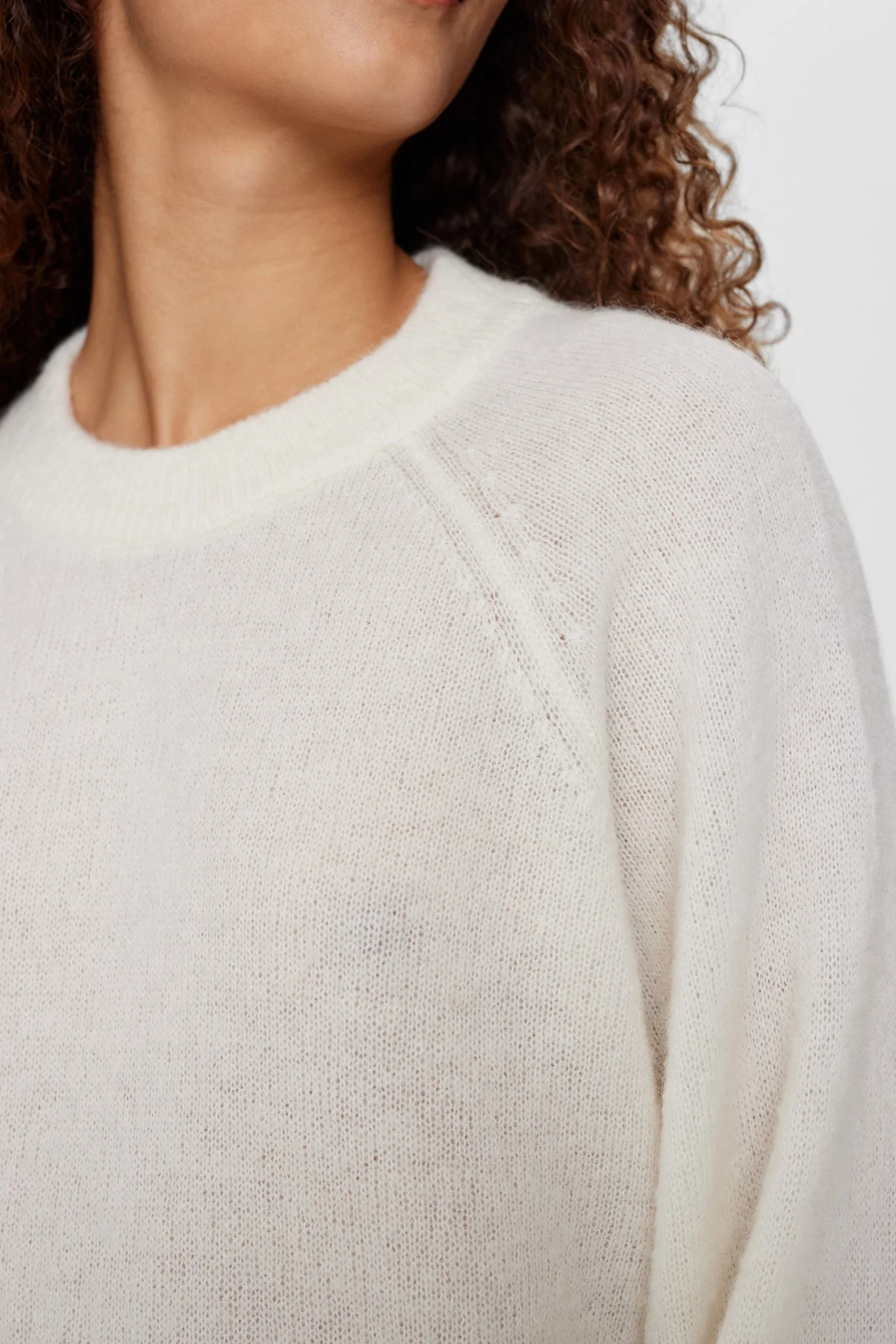 NURIETTE PULLOVER  - Cloud Dancer - Image 4