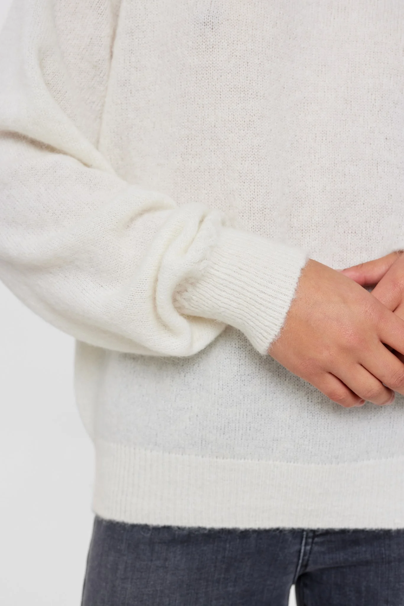 NURIETTE PULLOVER  - Cloud Dancer - Image 5