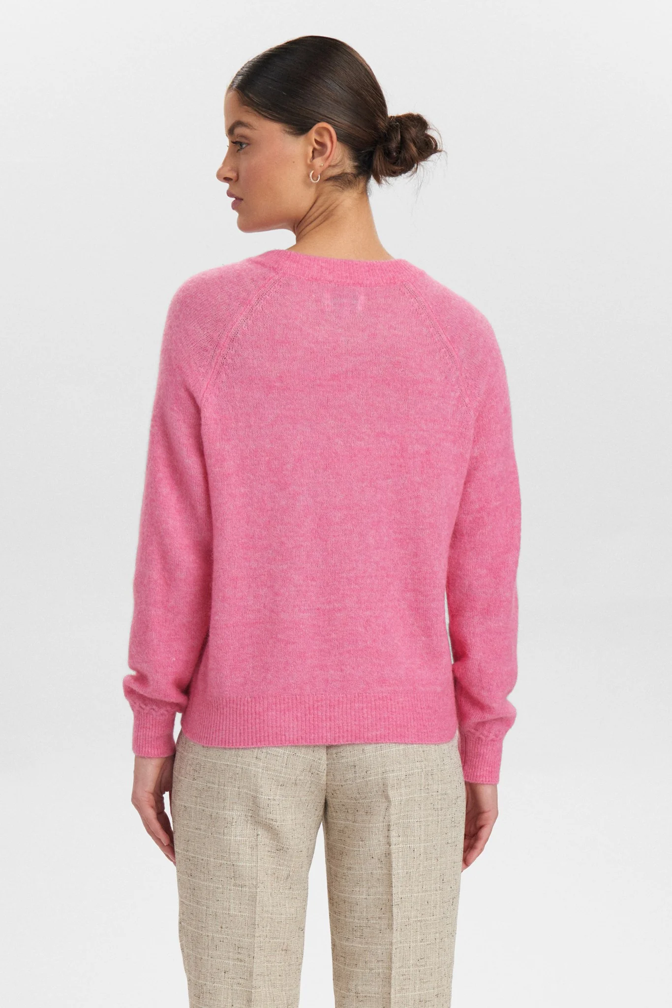 NURIETTE PULLOVER  - Pink Cosmos - Image 2