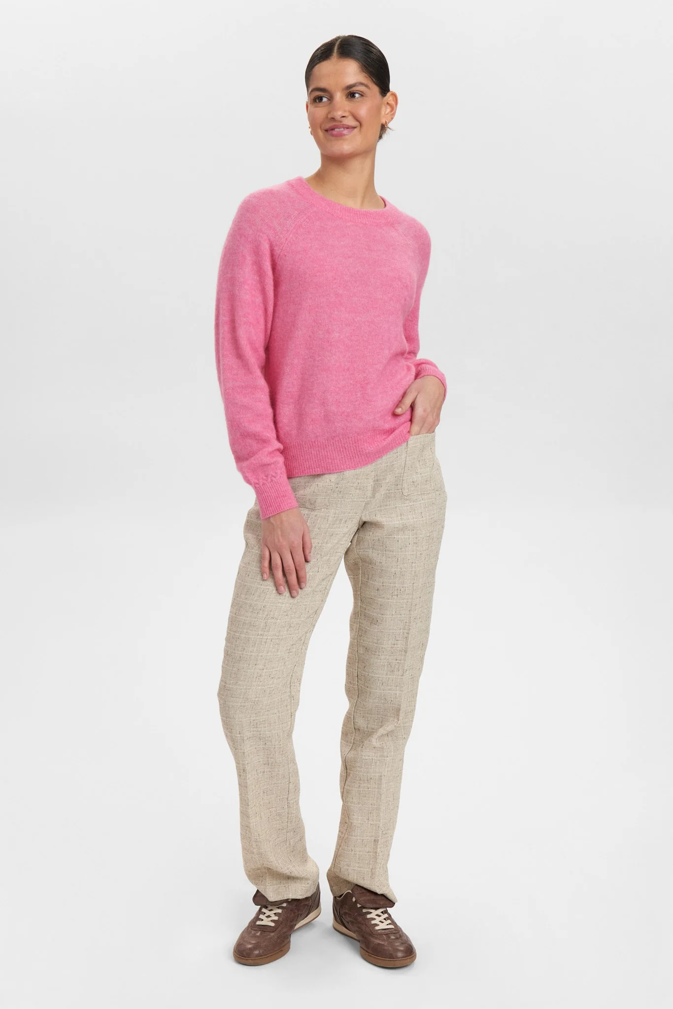 NURIETTE PULLOVER  - Pink Cosmos - Image 3