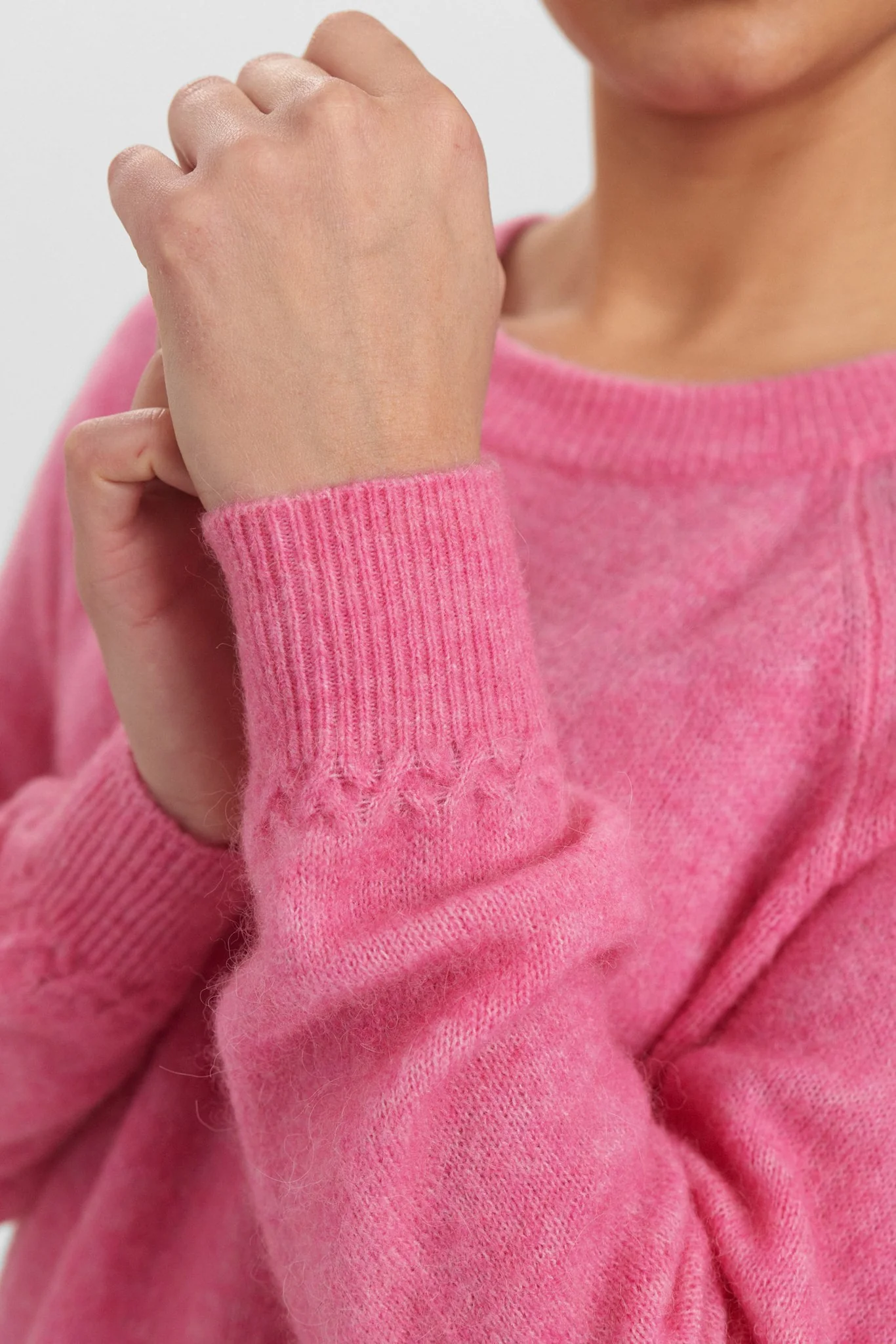NURIETTE PULLOVER  - Pink Cosmos - Image 4
