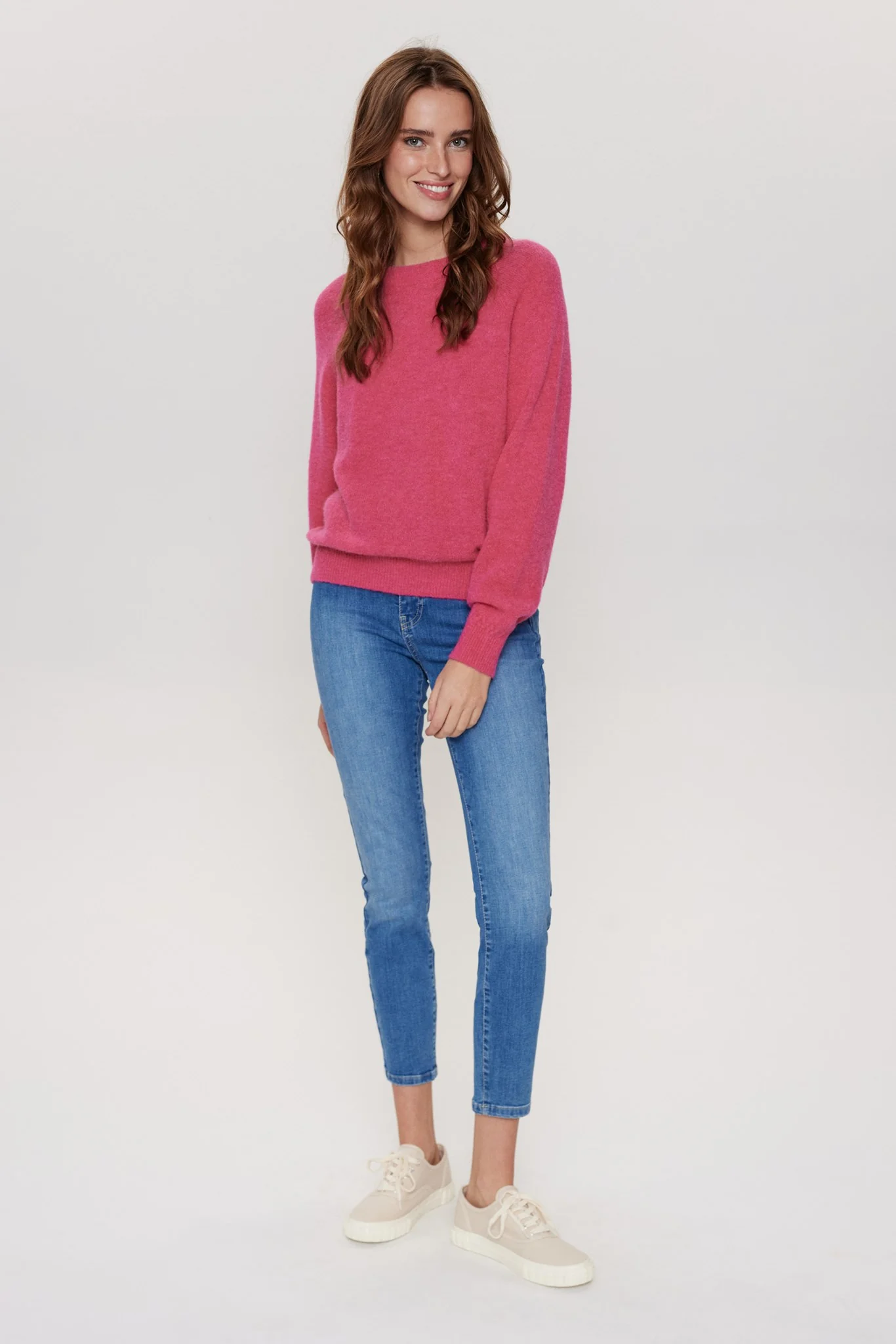 NURIETTE PULLOVER  - Raspberry Sorbet - Image 3