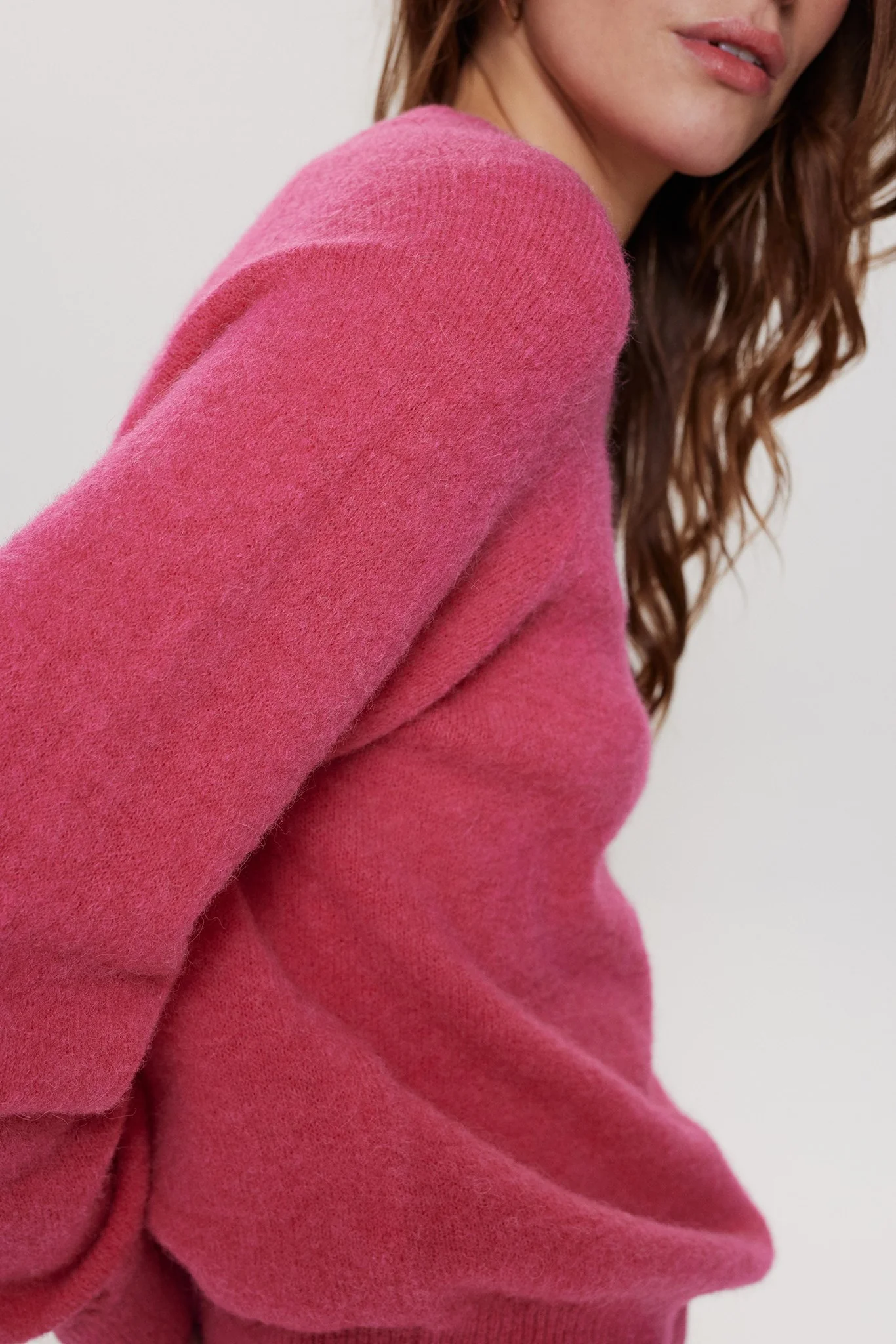 NURIETTE PULLOVER  - Raspberry Sorbet - Image 4