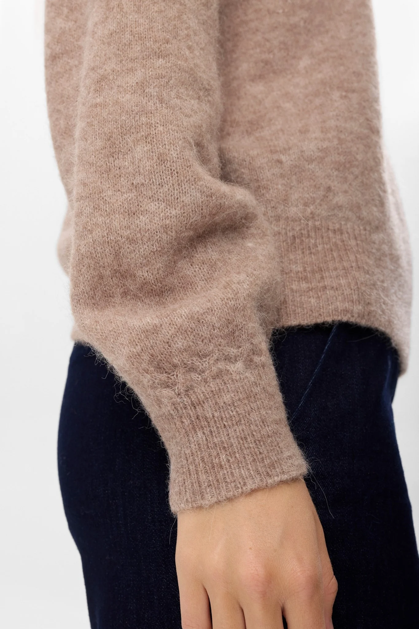NURIETTE PULLOVER  - Taupe Gray - Image 5