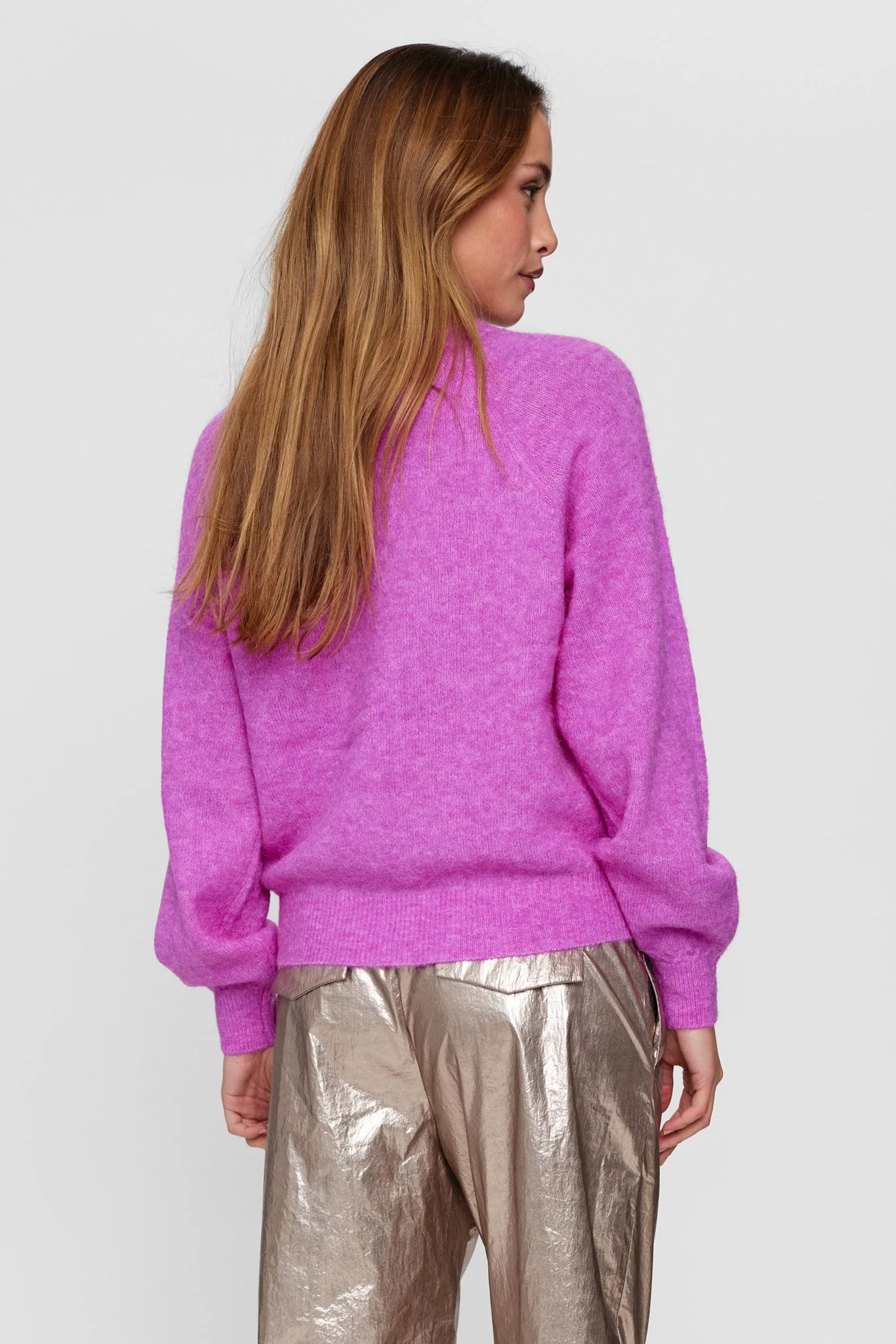 NURIETTE PULLOVER  - Vibrant Orchid - Image 2