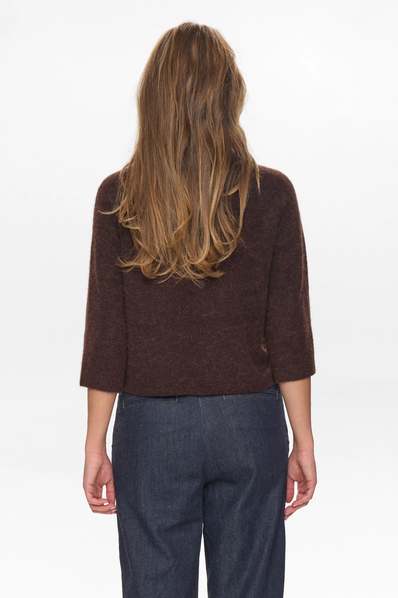 NURIETTE SELMA PULLOVER - Black Coffee - Image 2