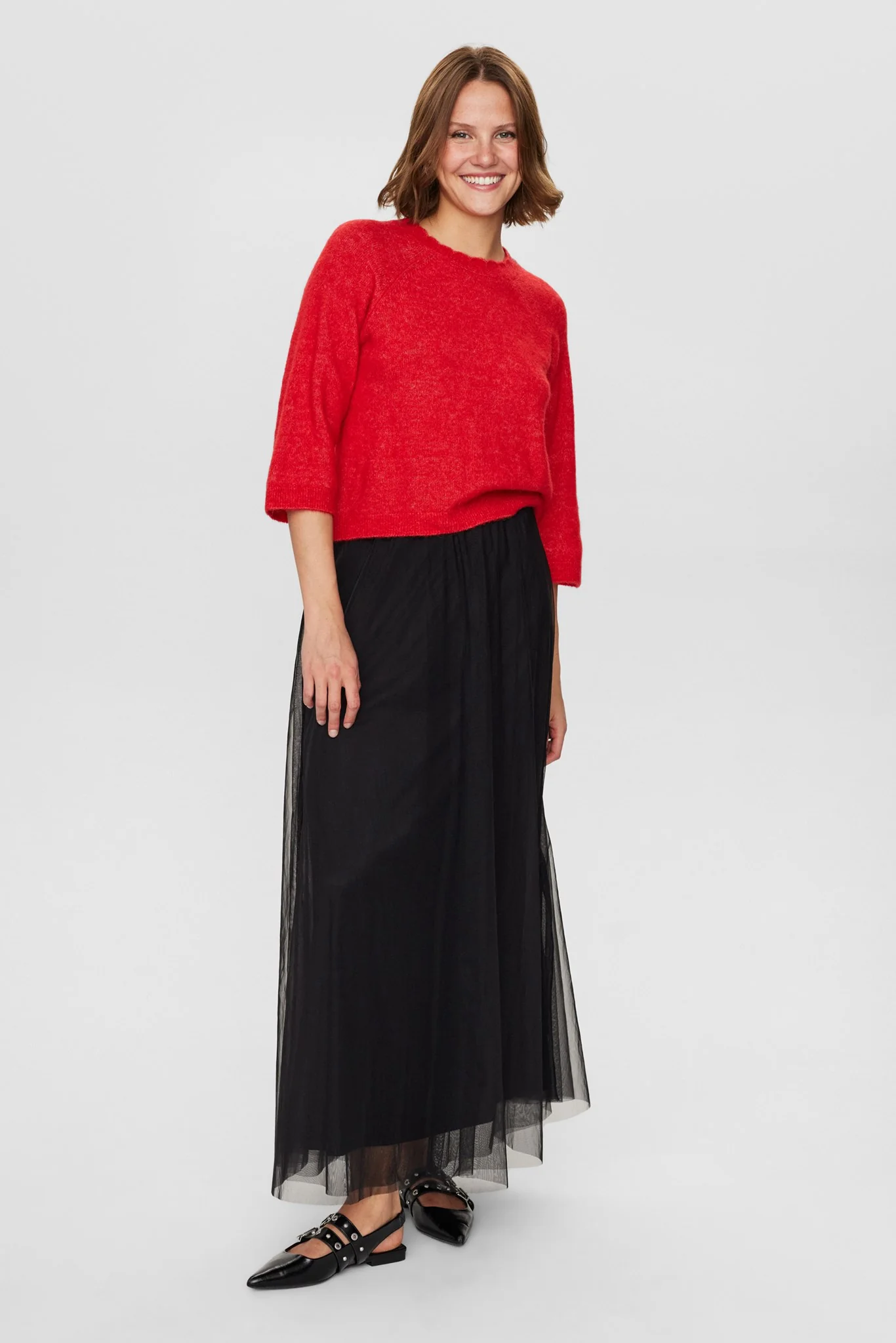 NURIETTE SELMA PULLOVER - High Risk Red - Image 3