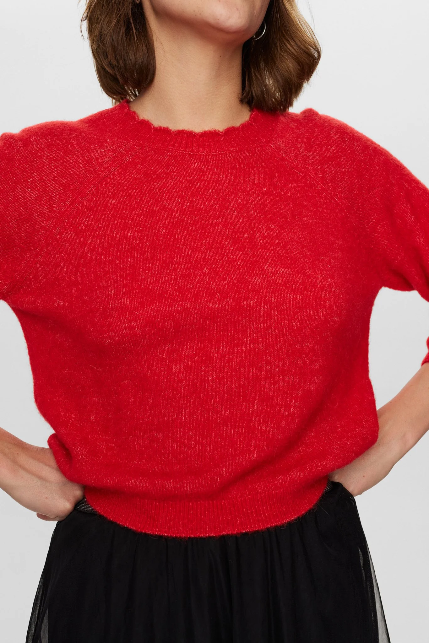 NURIETTE SELMA PULLOVER - High Risk Red - Image 4