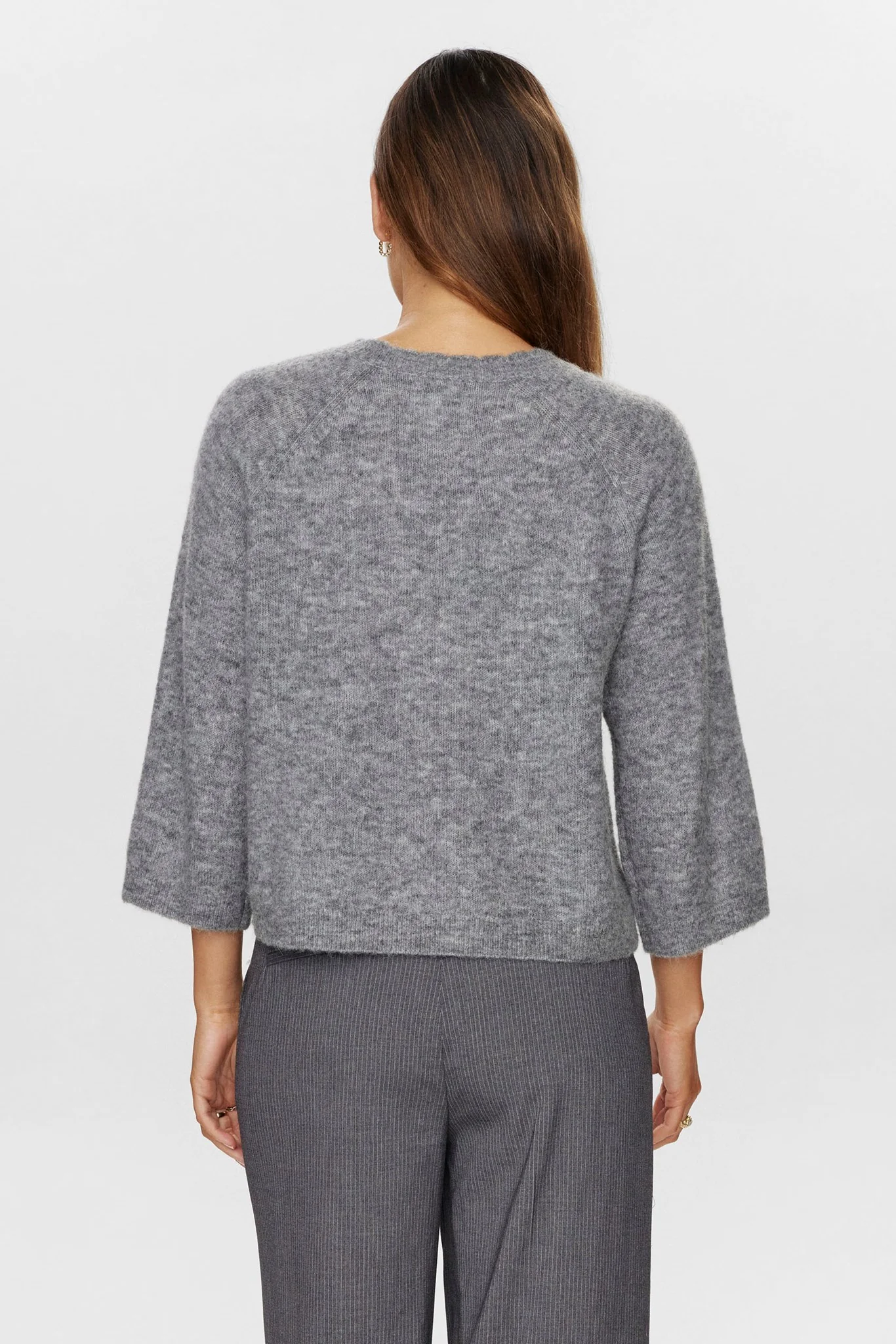 NURIETTE SELMA PULLOVER - Medium Grey mel - Image 2