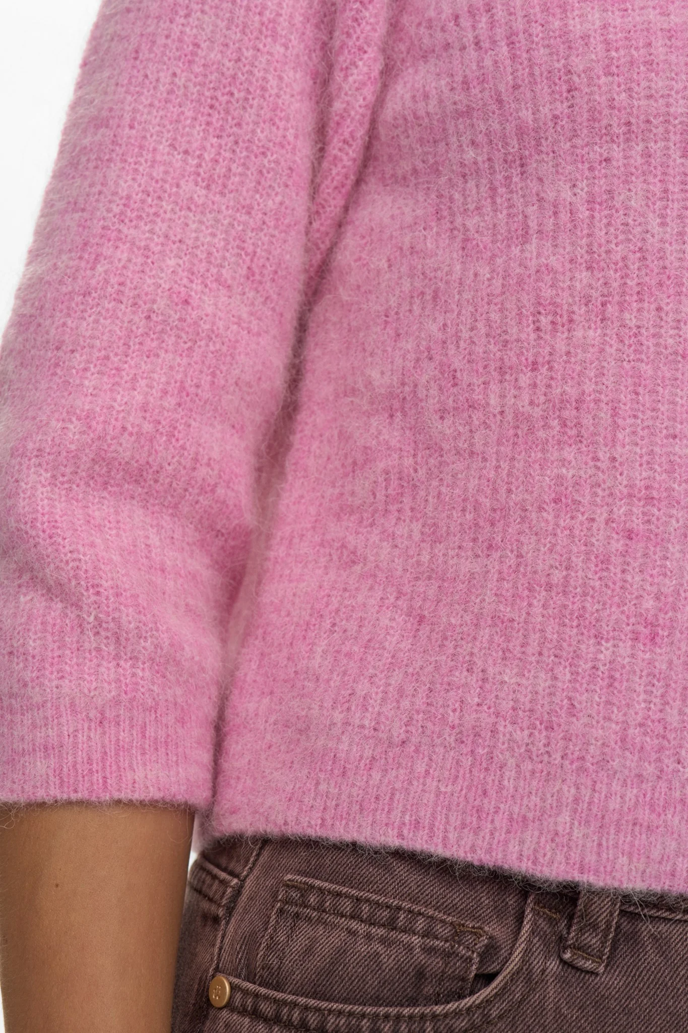 NURIETTE SELMA RIB PULLOVER  - LILAC SACHET - Image 5
