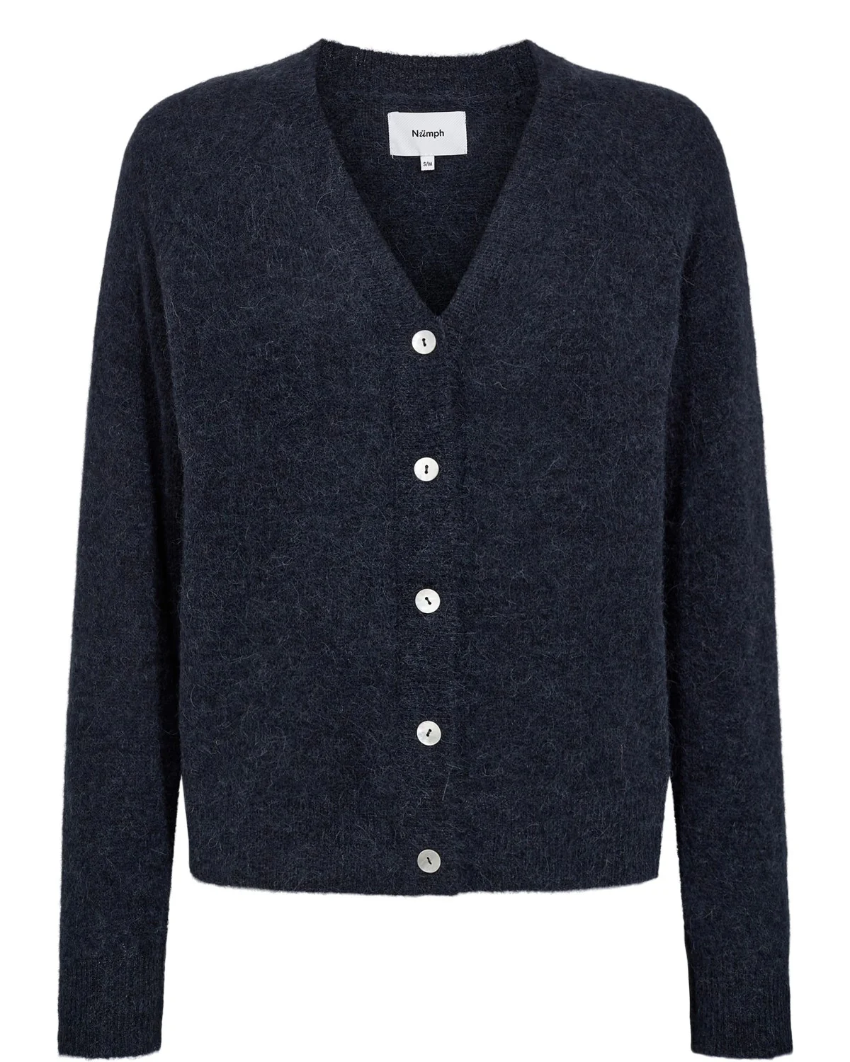 NURIETTE V-NECK CARDIGAN - Dark Sapphire - Image 6