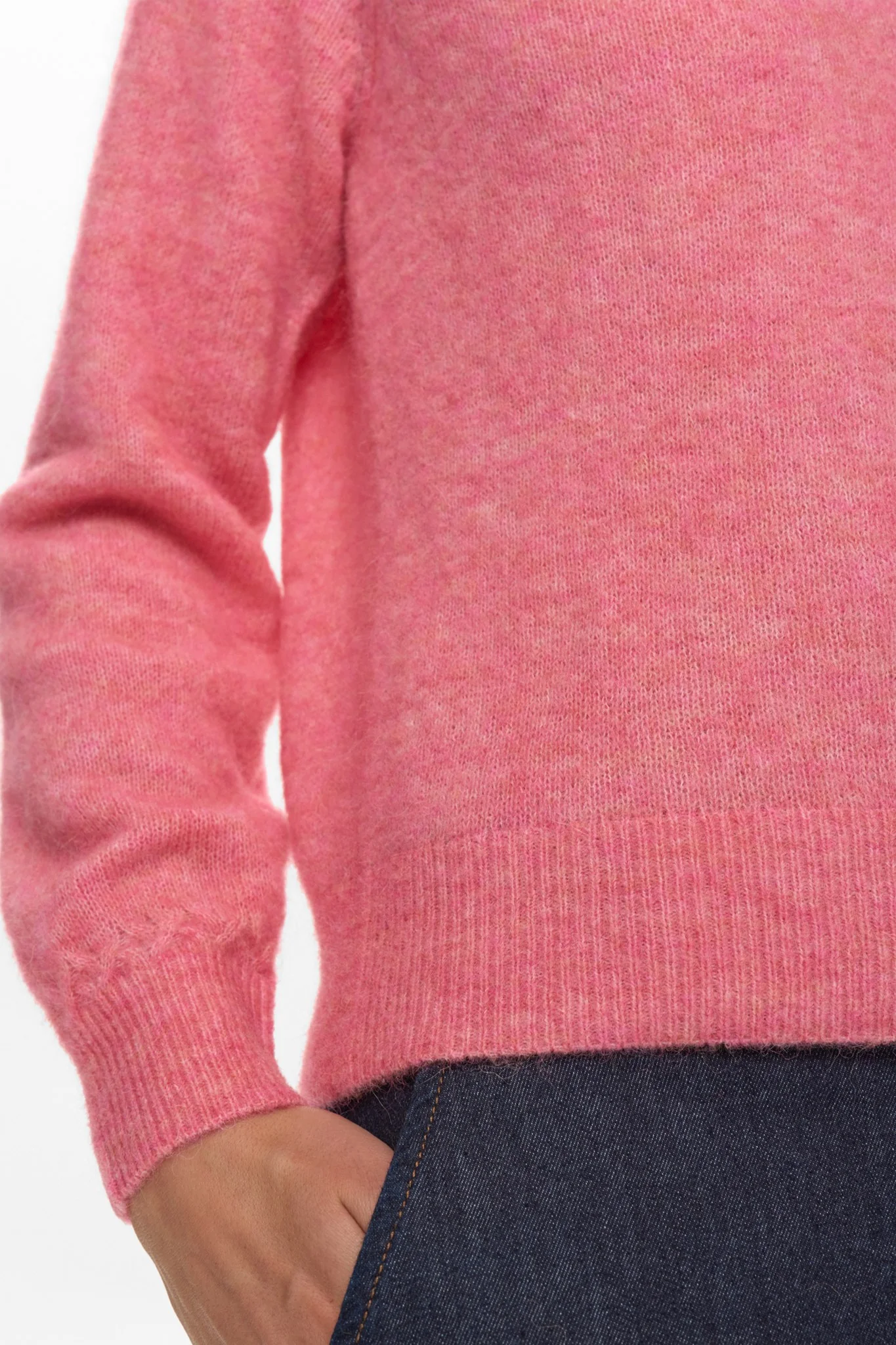 NURIETTE V-NECK CARDIGAN - Pink Lemonade - Image 5