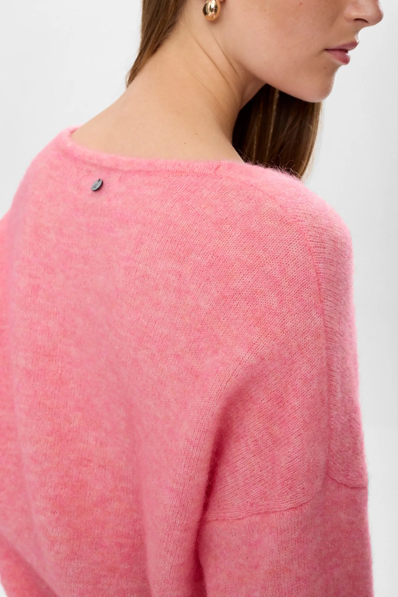 NURIETTE V-NECK PULLOVER  - Pink Lemonade - Image 5