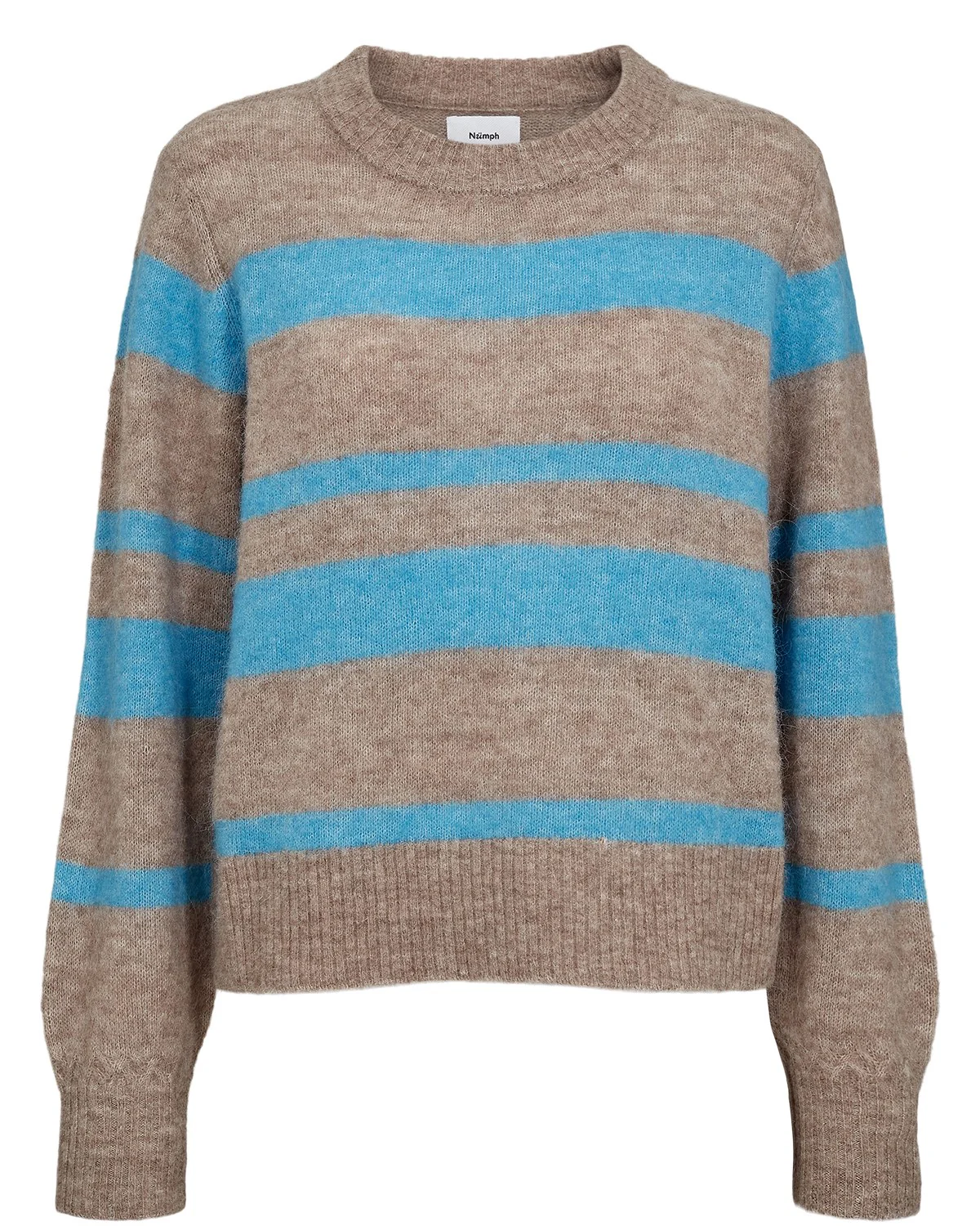 NURIETTE WIDE STRIPE PULLOVER - Aquarius - Image 6