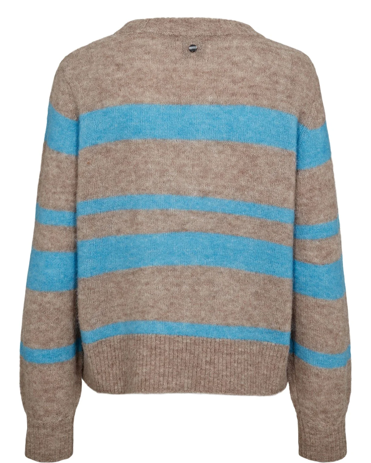 NURIETTE WIDE STRIPE PULLOVER - Aquarius - Image 7