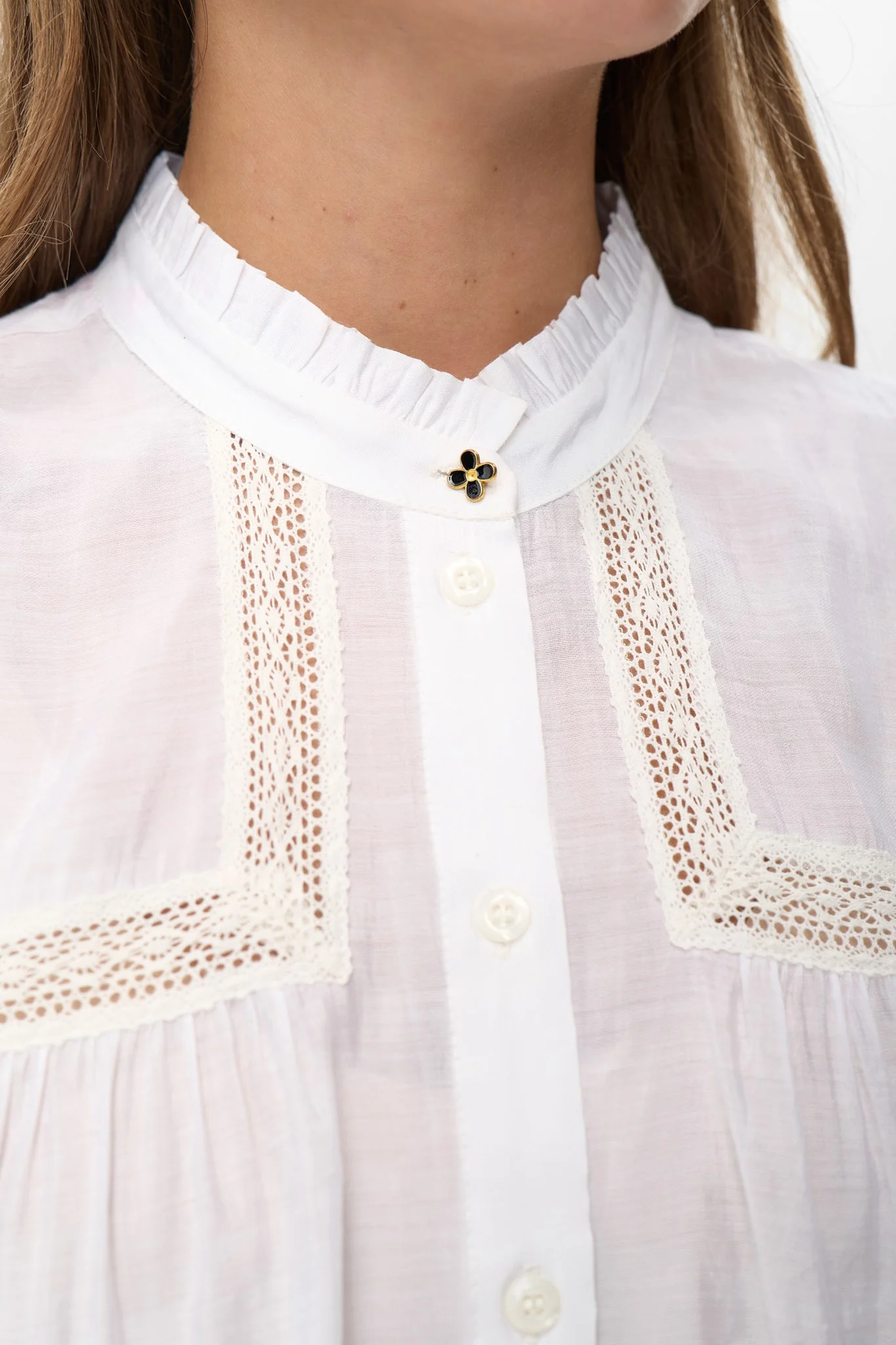 NURIKA SHIRT - Bright White - Image 4