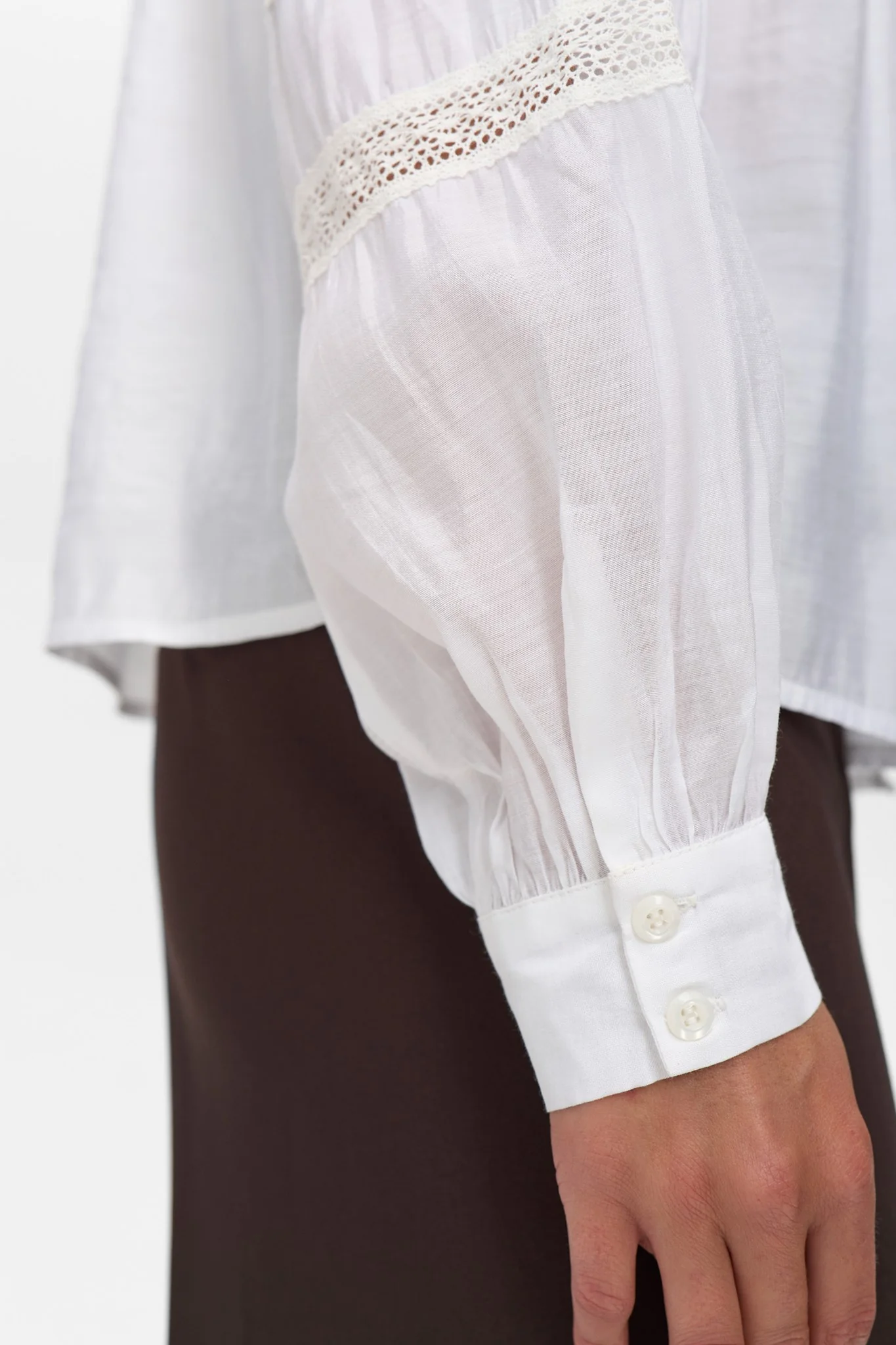 NURIKA SHIRT - Bright White - Image 5