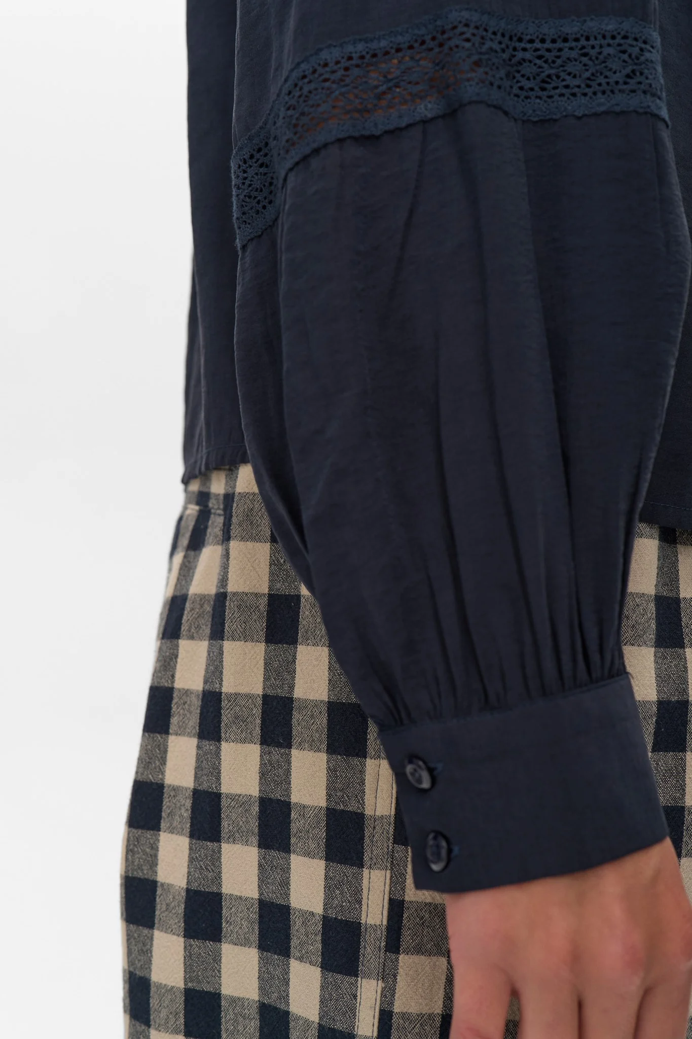 NURIKA SHIRT - Dark Sapphire - Image 5