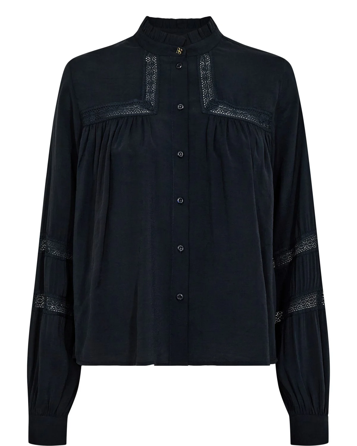 NURIKA SHIRT - Dark Sapphire - Image 6