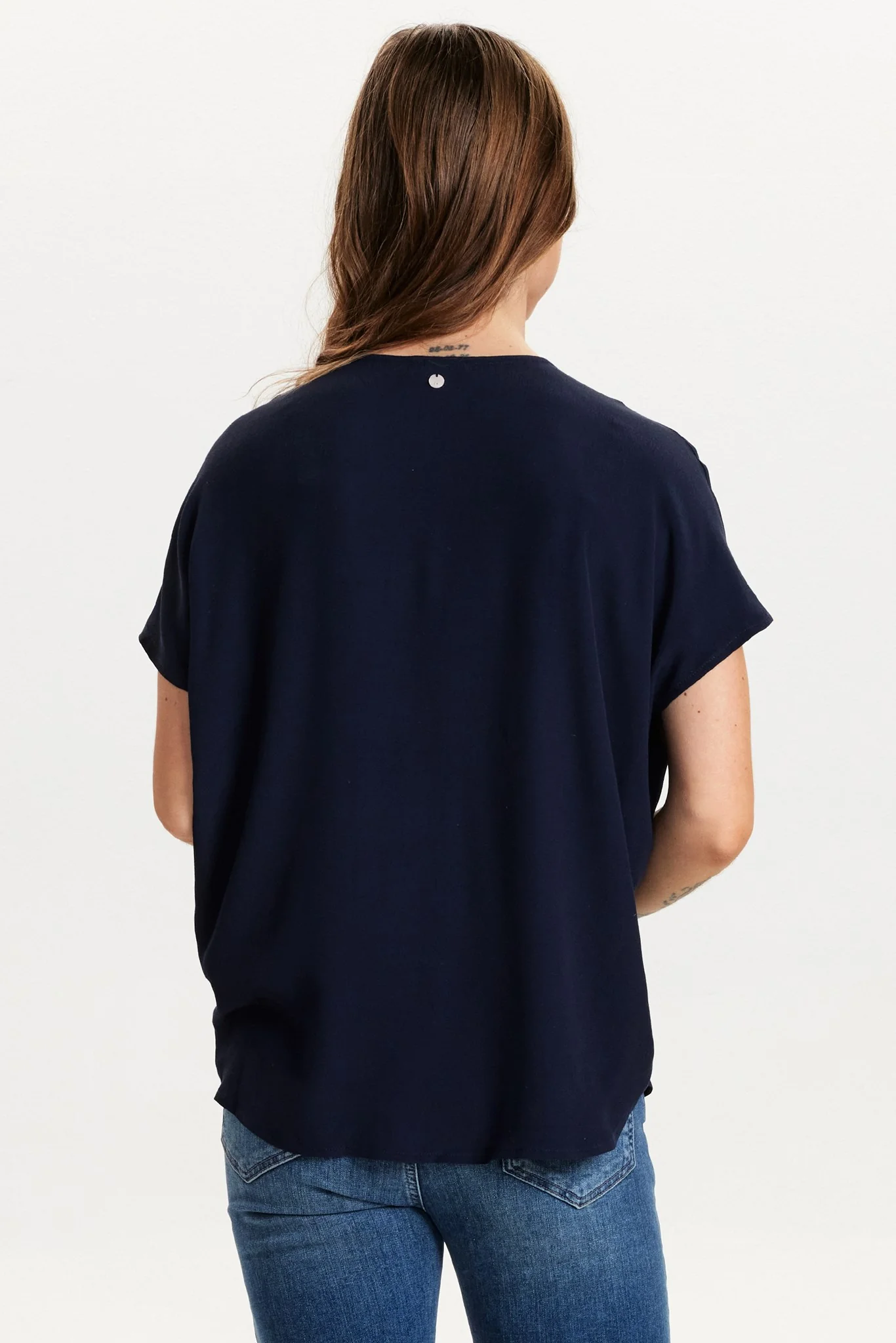 NURIKKA NEW BLOUSE - Dark Sapphire - Image 2