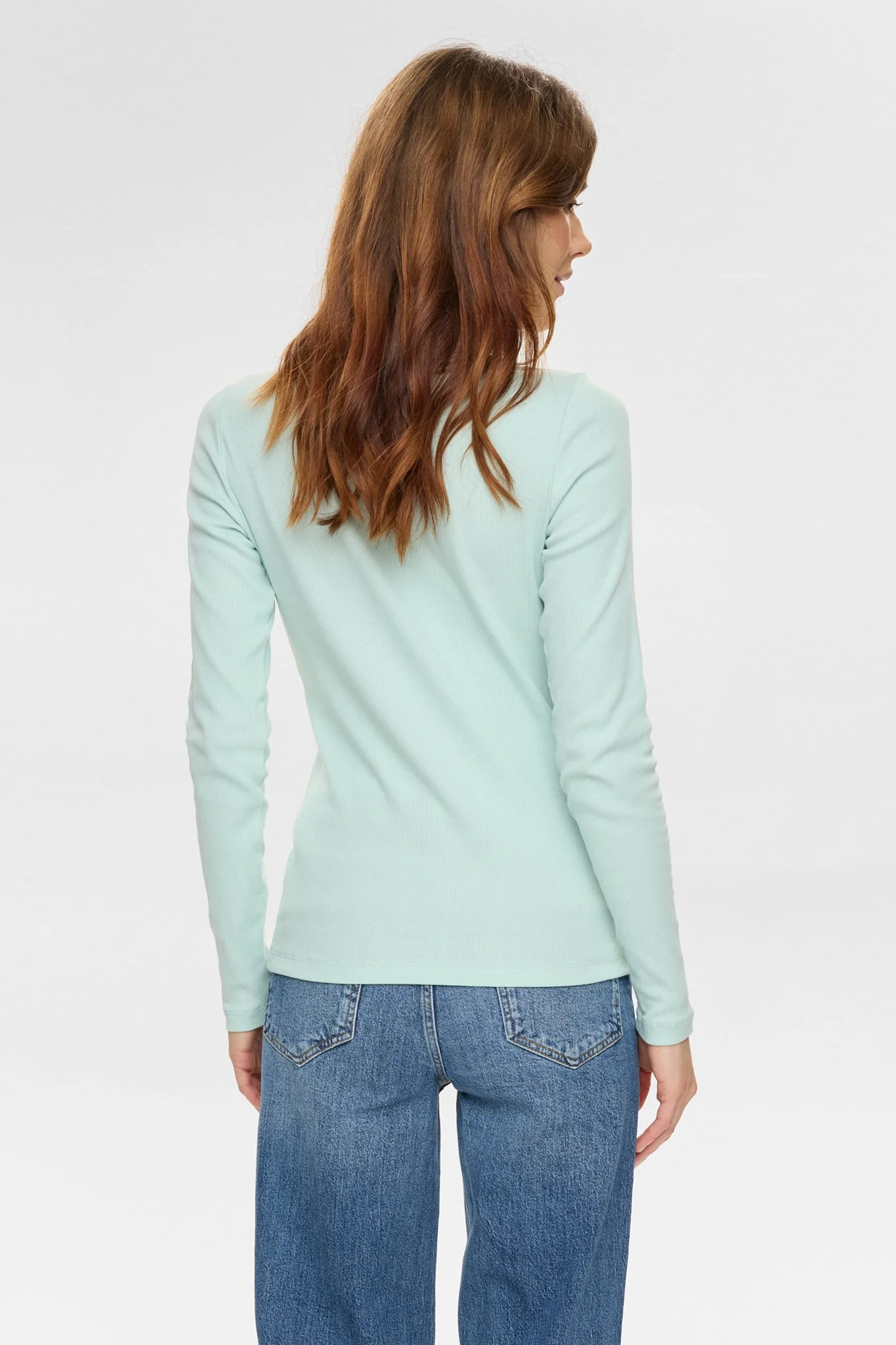 NURILEY LS TEE - Harbor Gray - Image 2