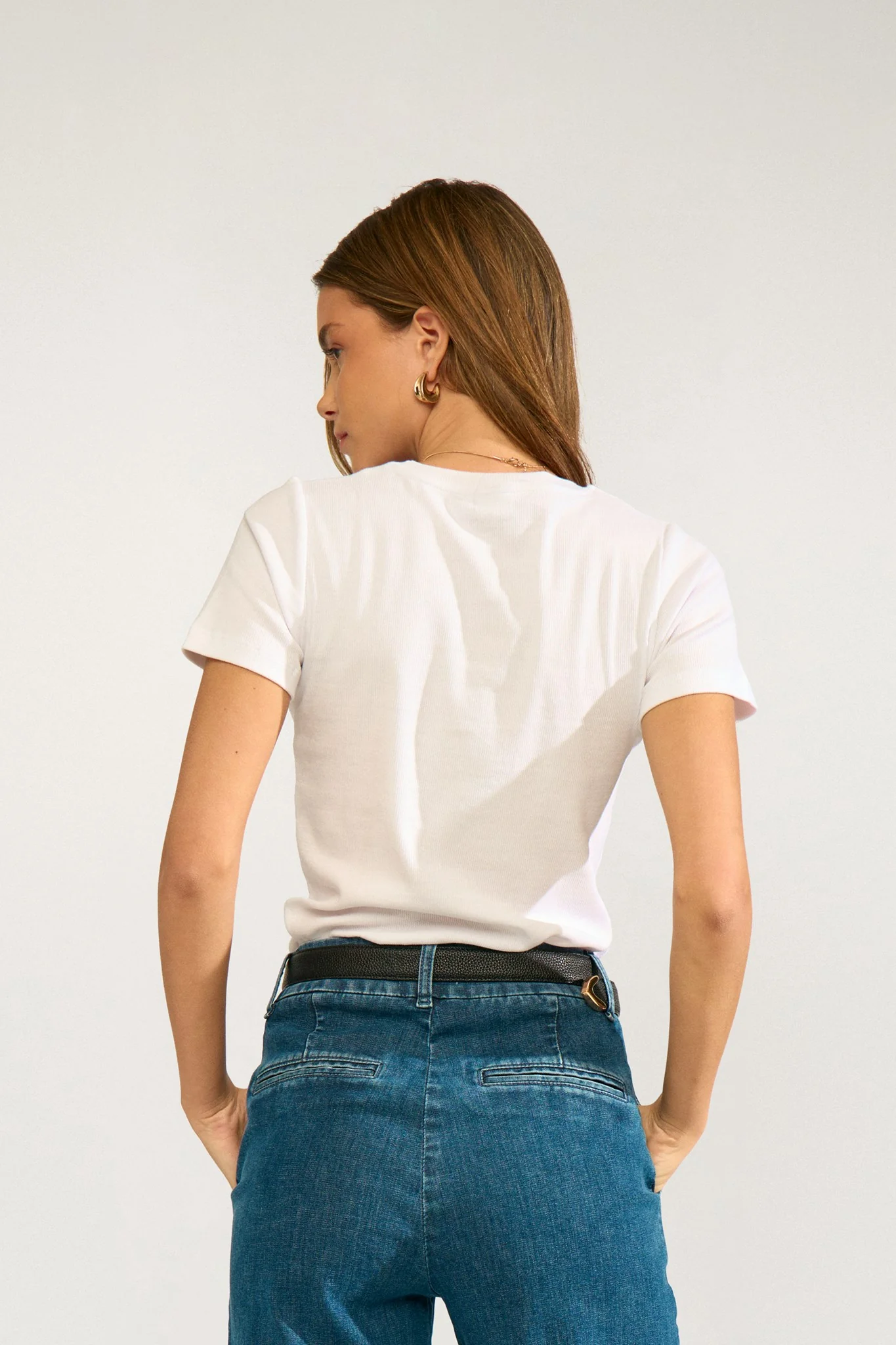 NURILEY SS TEE - Bright White - Image 2
