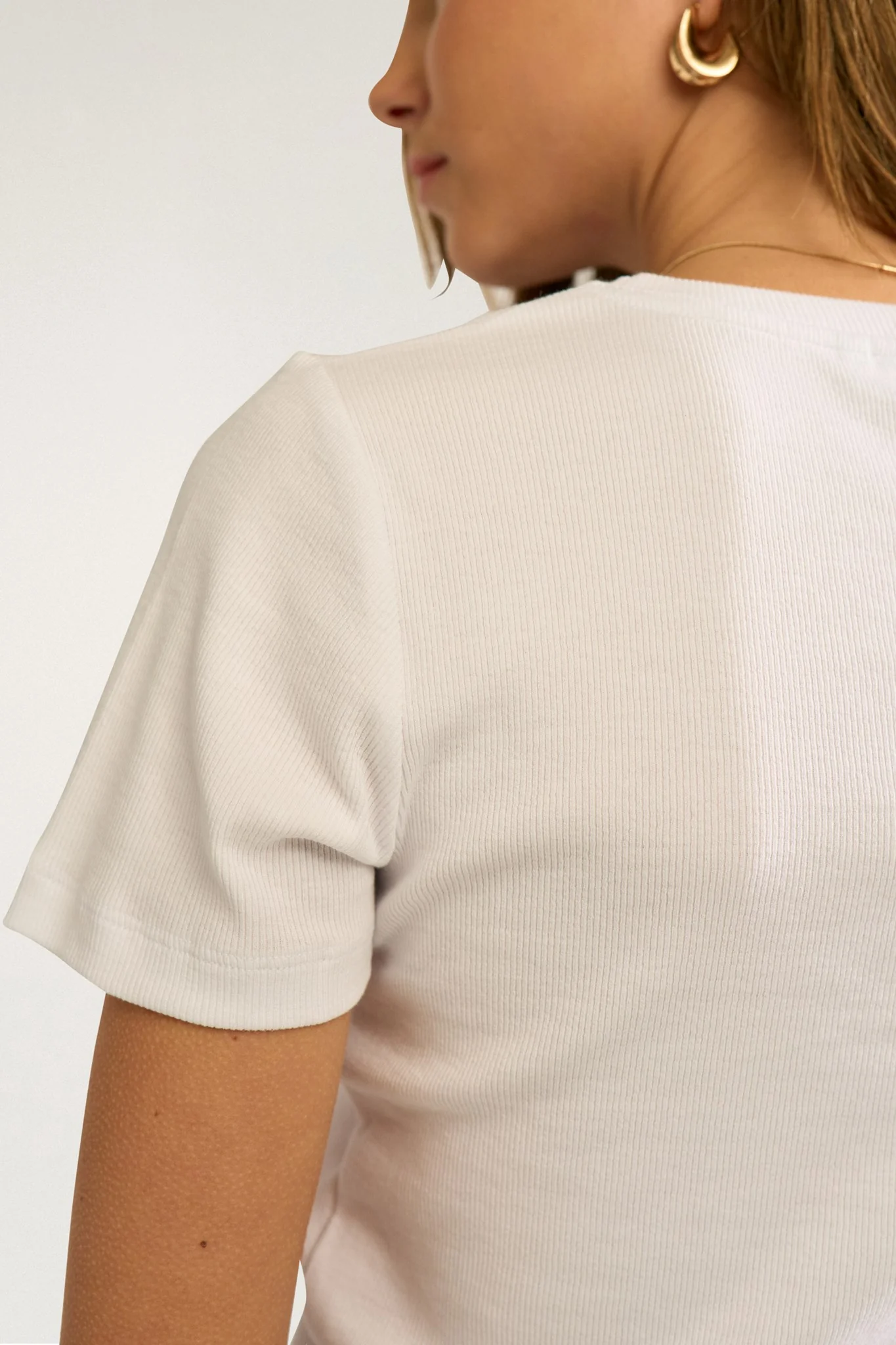 NURILEY SS TEE - Bright White - Image 4
