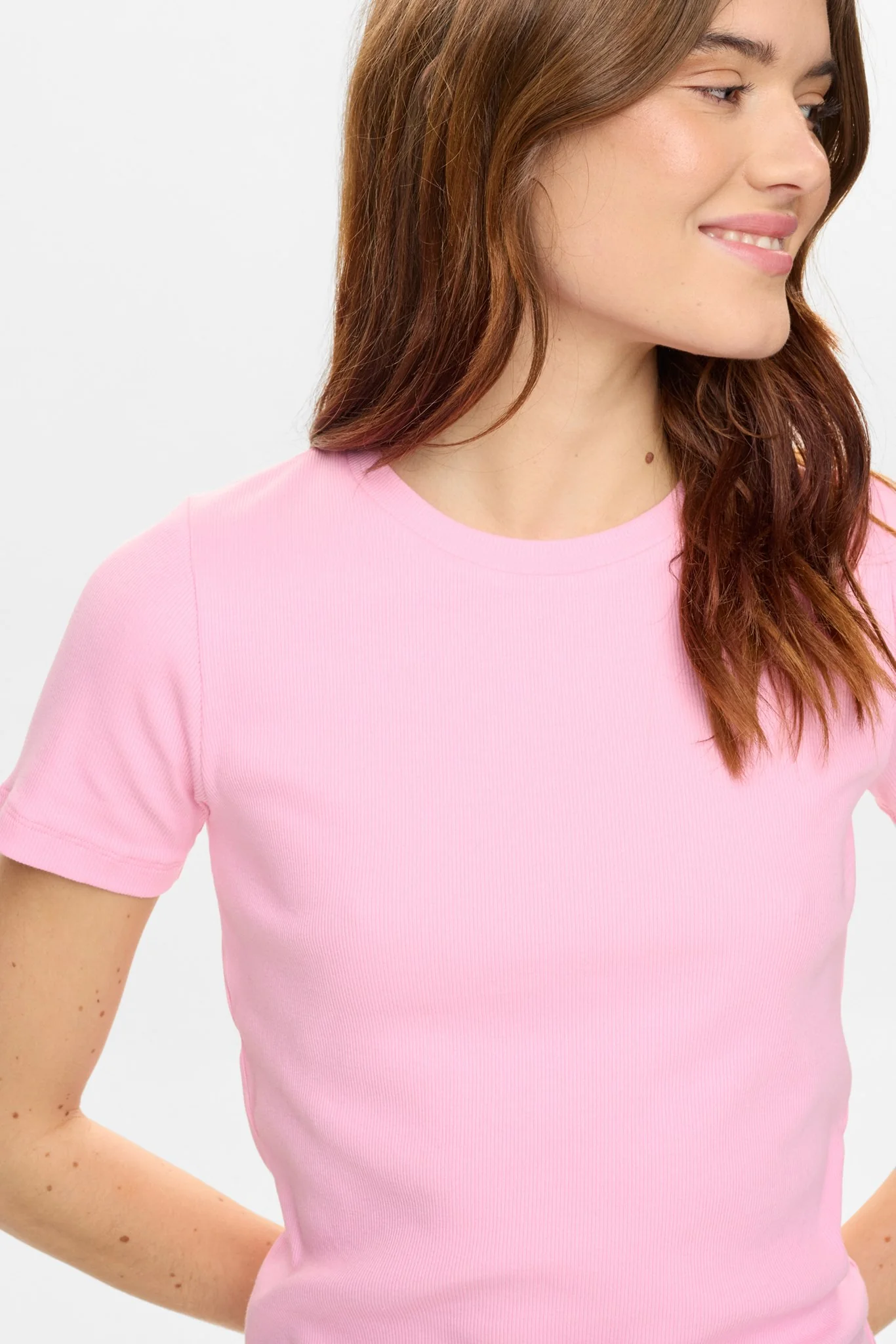 NURILEY SS TEE - Prism Pink - Image 4