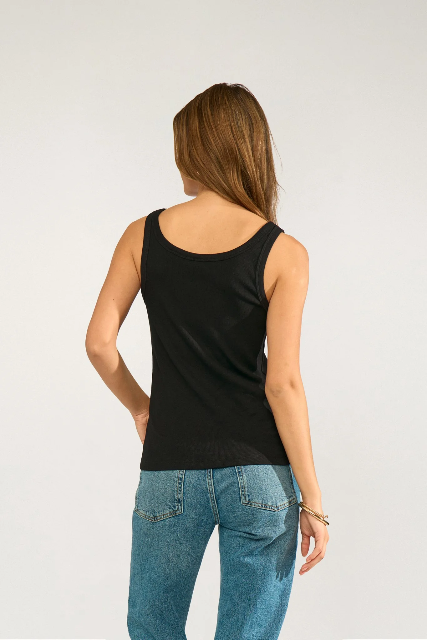 NURILEY TANK TOP - Caviar - Image 2