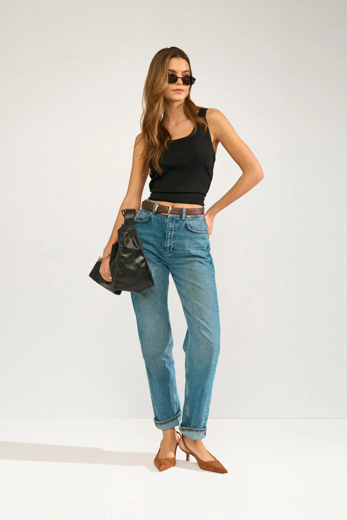 NURILEY TANK TOP - Caviar - Image 3