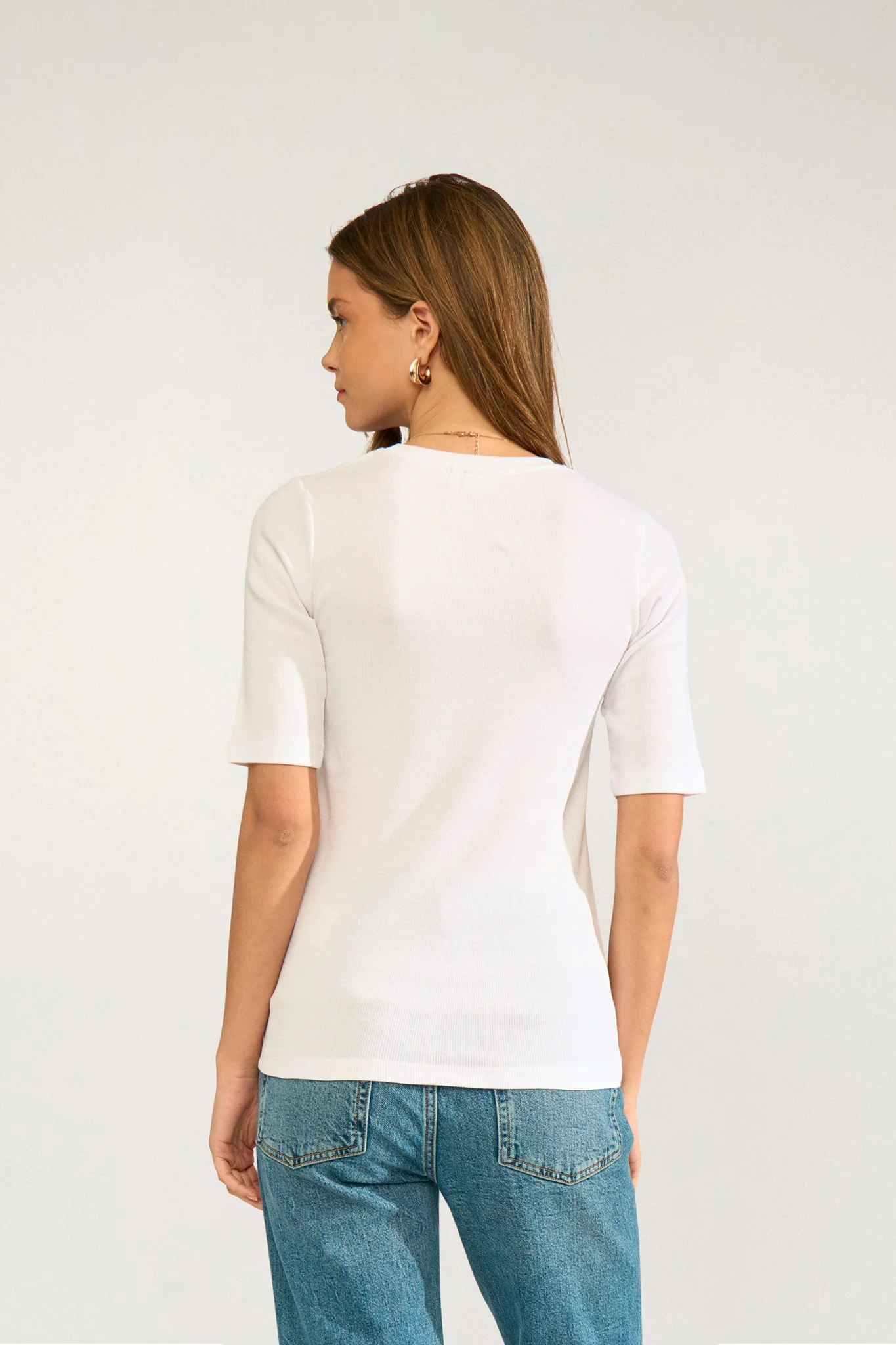 NURILEY TEE - Bright White - Image 2